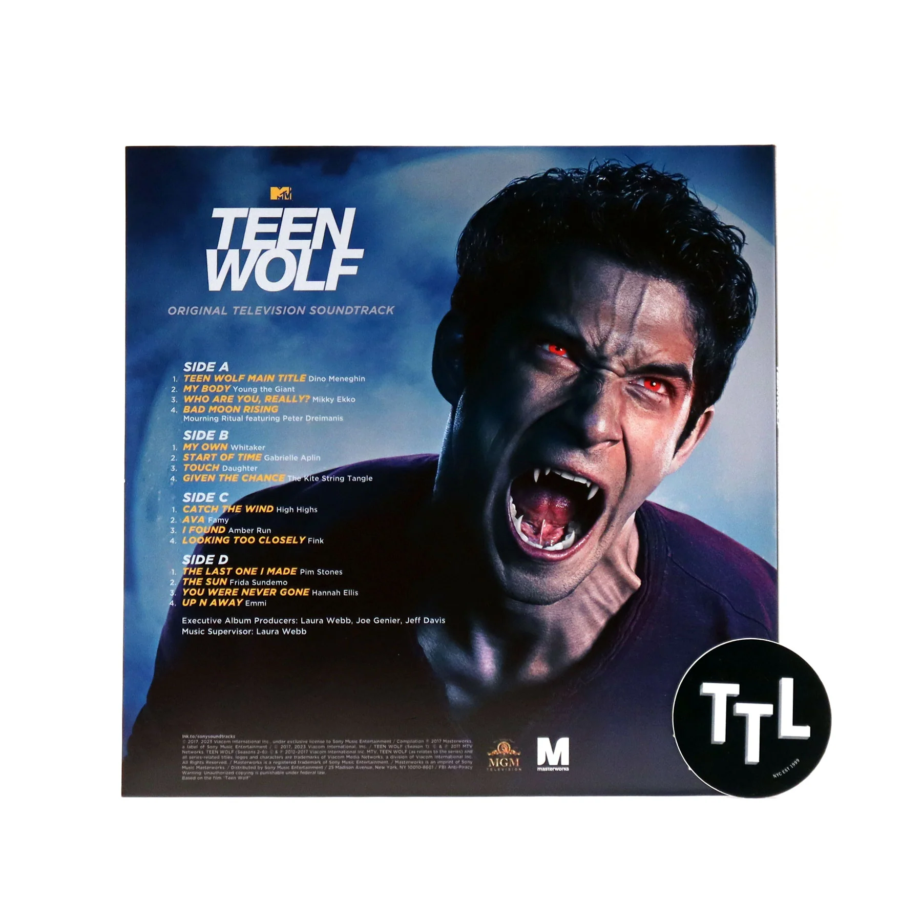 Teen Wolf: Original Television Soundtrack (Colored Vinyl) Vinyl 2LP - Image 3