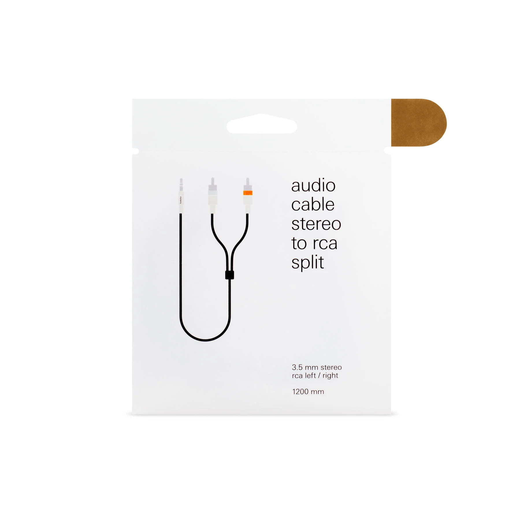Teenage Engineering: Textile Audio Cable - 3.5mm to RCA (4 ft / 1200mm) - Image 2