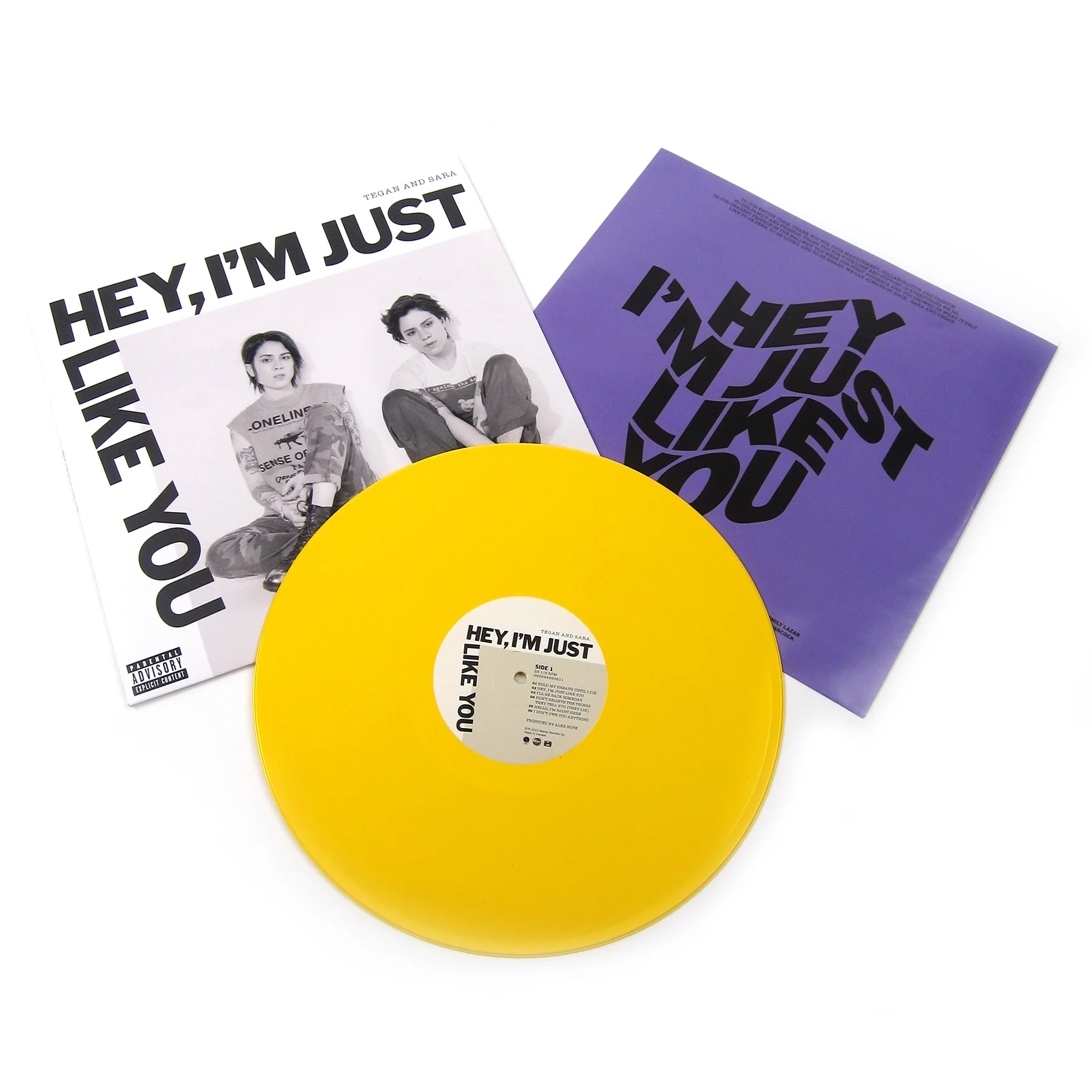 Tegan And Sara: Hey, I'm Just Like You (Indie Exclusive Colored Vinyl) Vinyl LP - Image 2