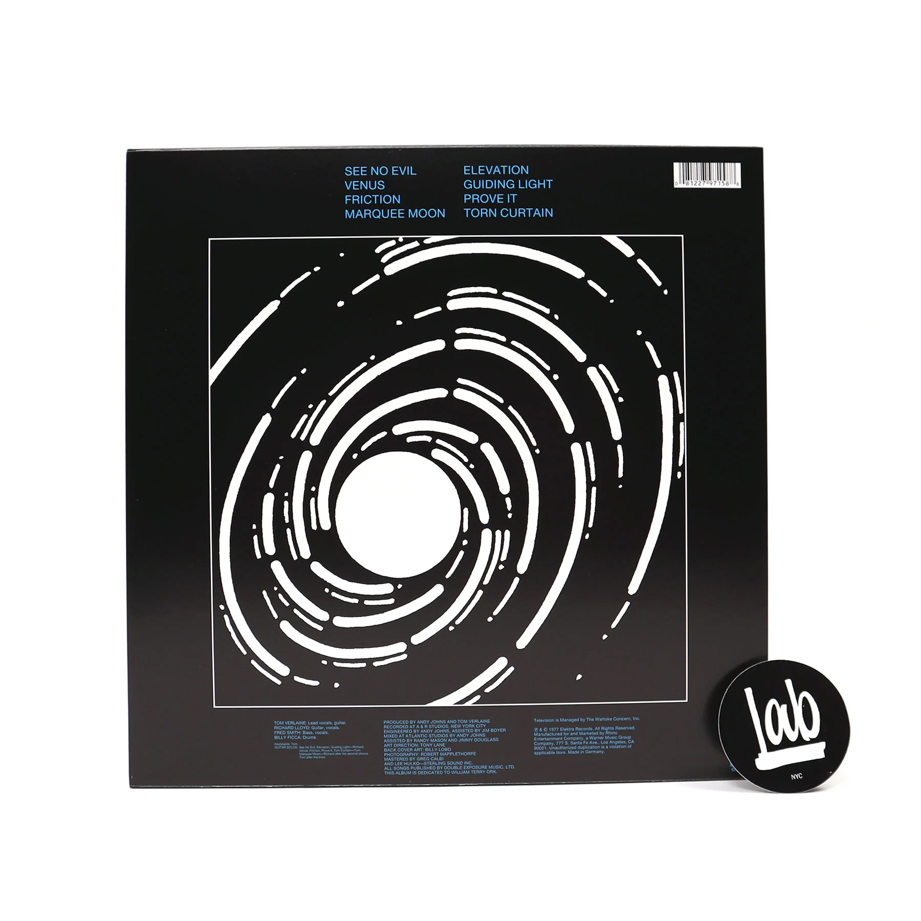 Television: Marquee Moon (180g) Vinyl LP - Image 3