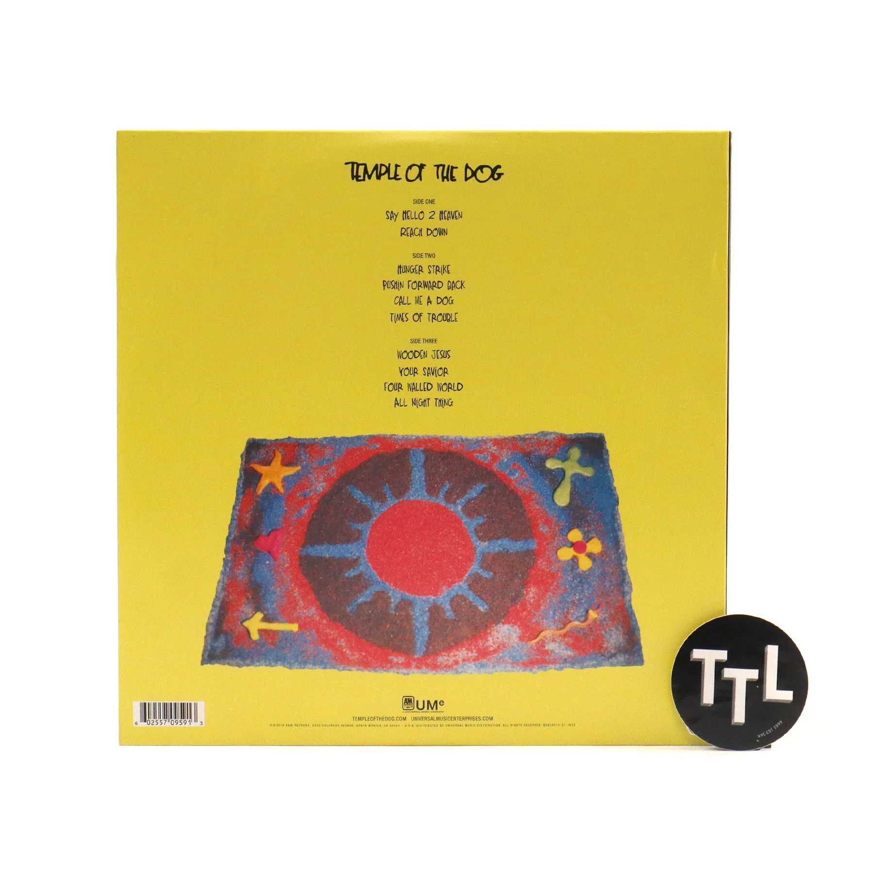 Temple Of The Dog: Temple Of The Dog (180g) Vinyl 2LP - Image 4