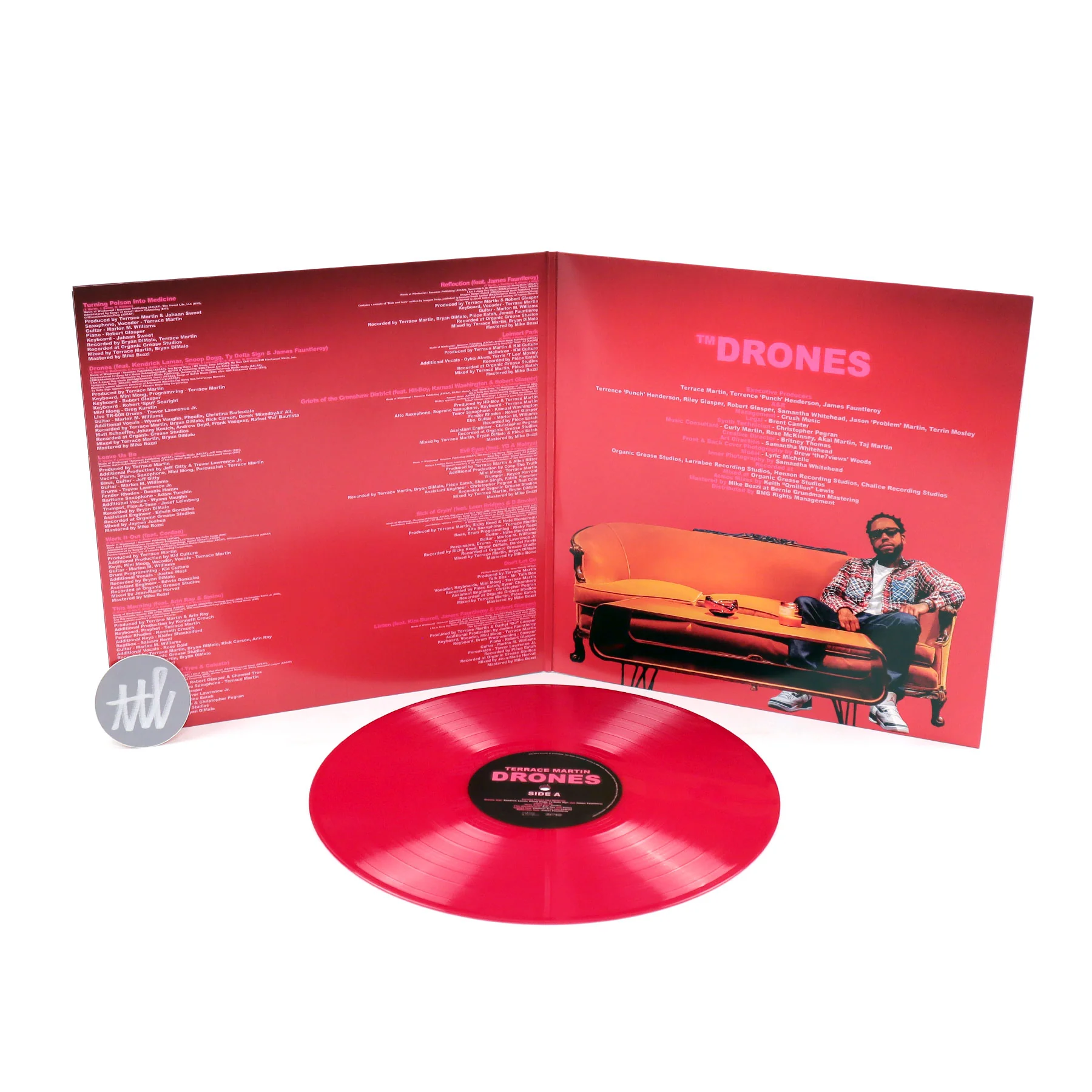 Terrace Martin: Drones (Colored Vinyl) Vinyl LP - Image 2