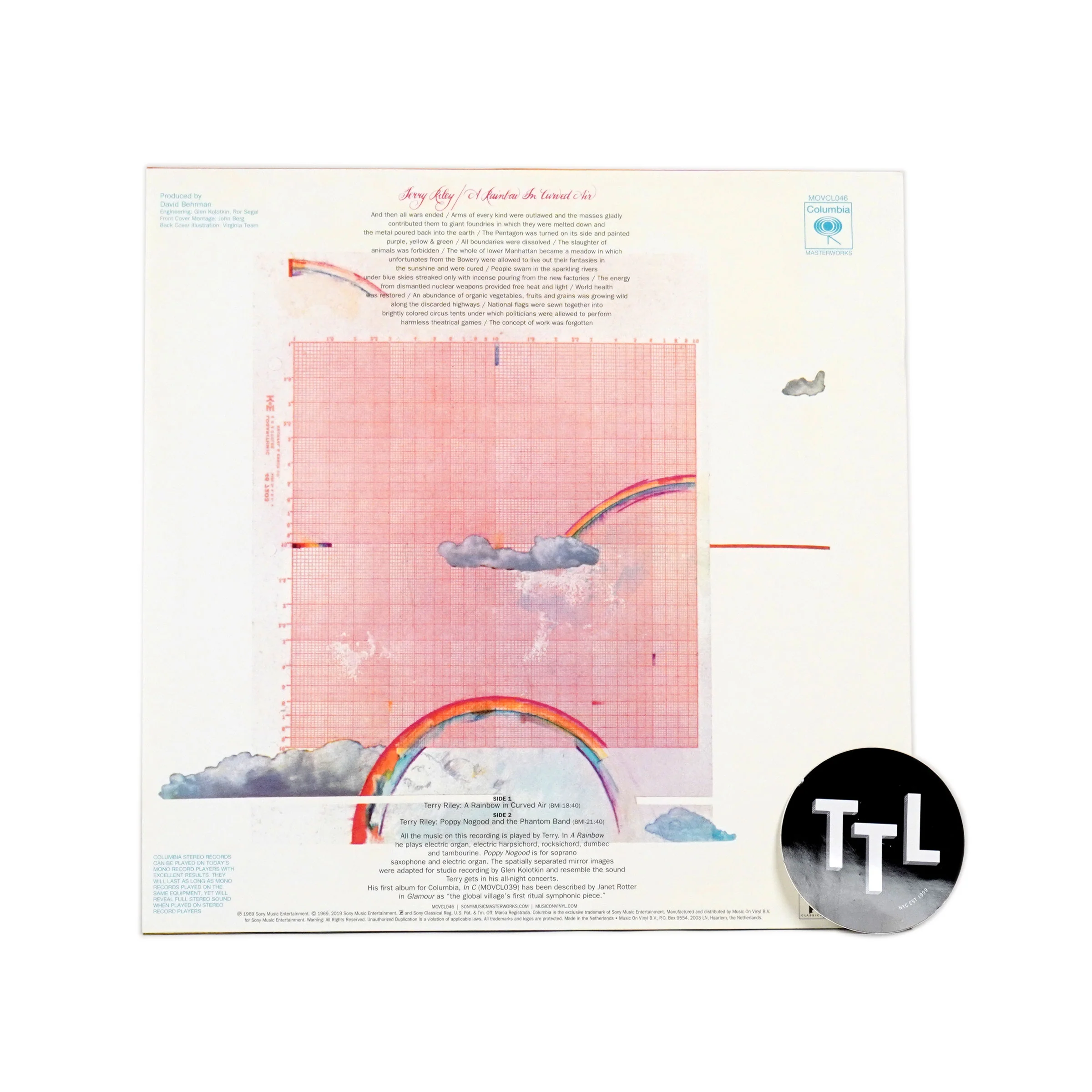 Terry Riley: Rainbow In Curved Air (180g, Colored Vinyl) Vinyl LP - Image 3