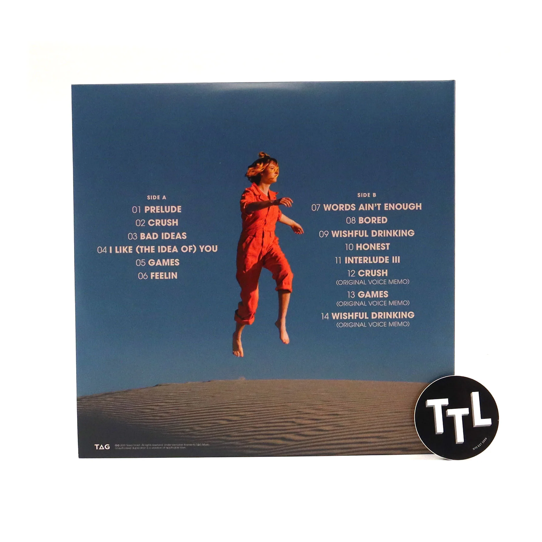Tessa Violet: Bad Ideas - Deluxe Edition (Colored Vinyl) Vinyl LP - Image 3
