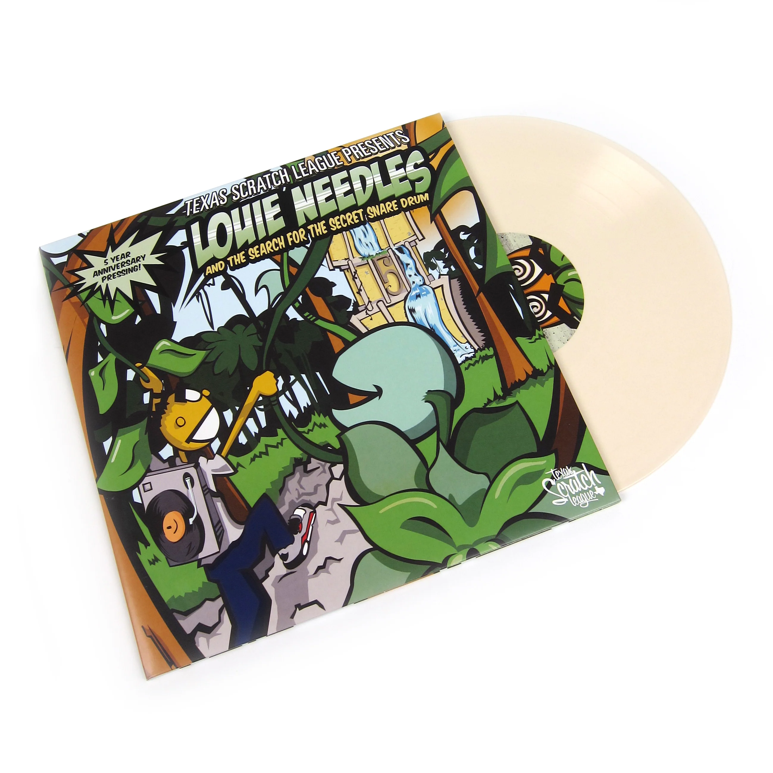 Texas Scratch League: Louie Needles and the Search for the Secret Snare Drum (Colored Vinyl) Vinyl LP