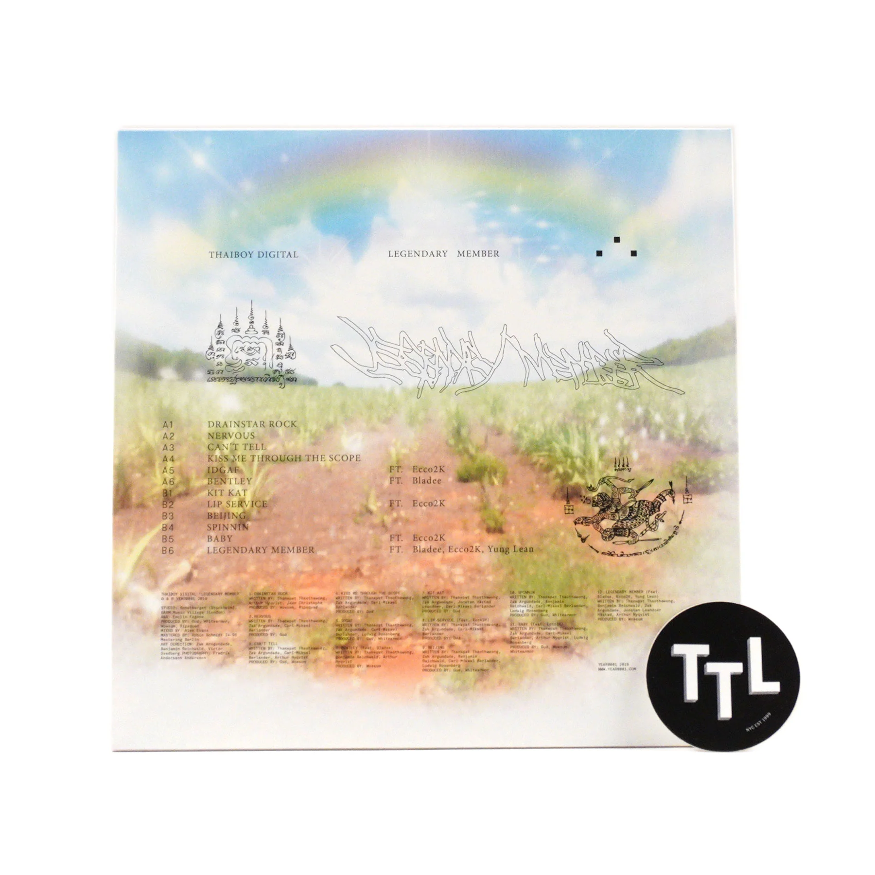 Thaiboy Digital: Legendary Member (Colored Vinyl) Vinyl LP - Image 3