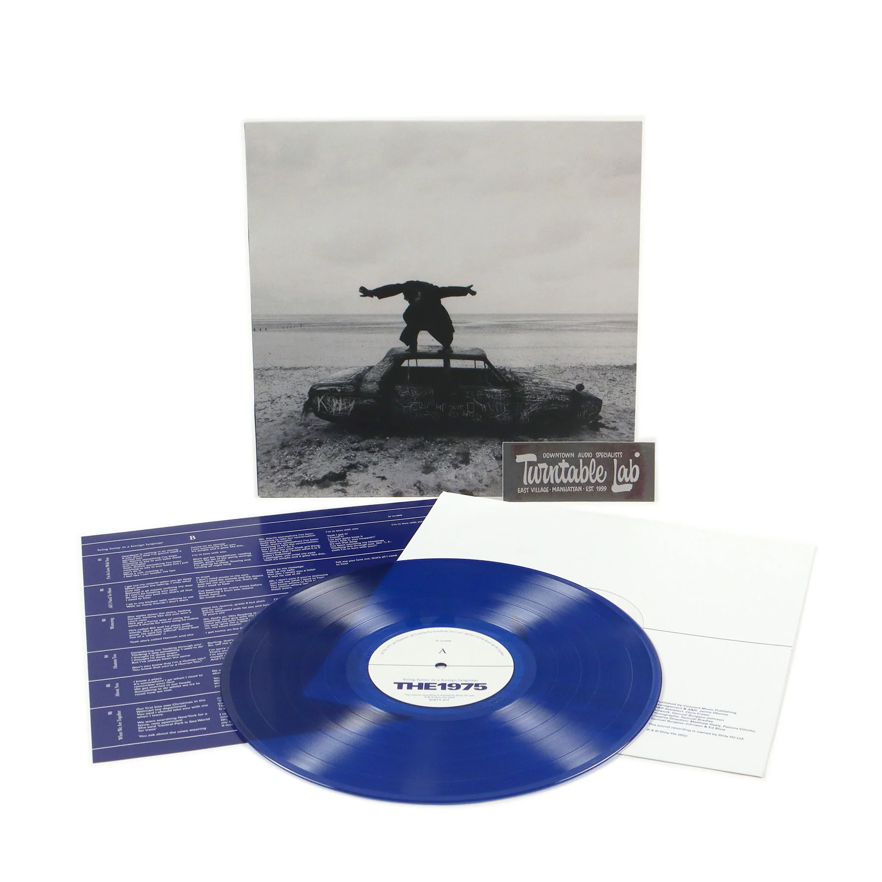 The 1975: Being Funny In A Foreign Language (Blue Colored Vinyl) Vinyl LP - Image 2
