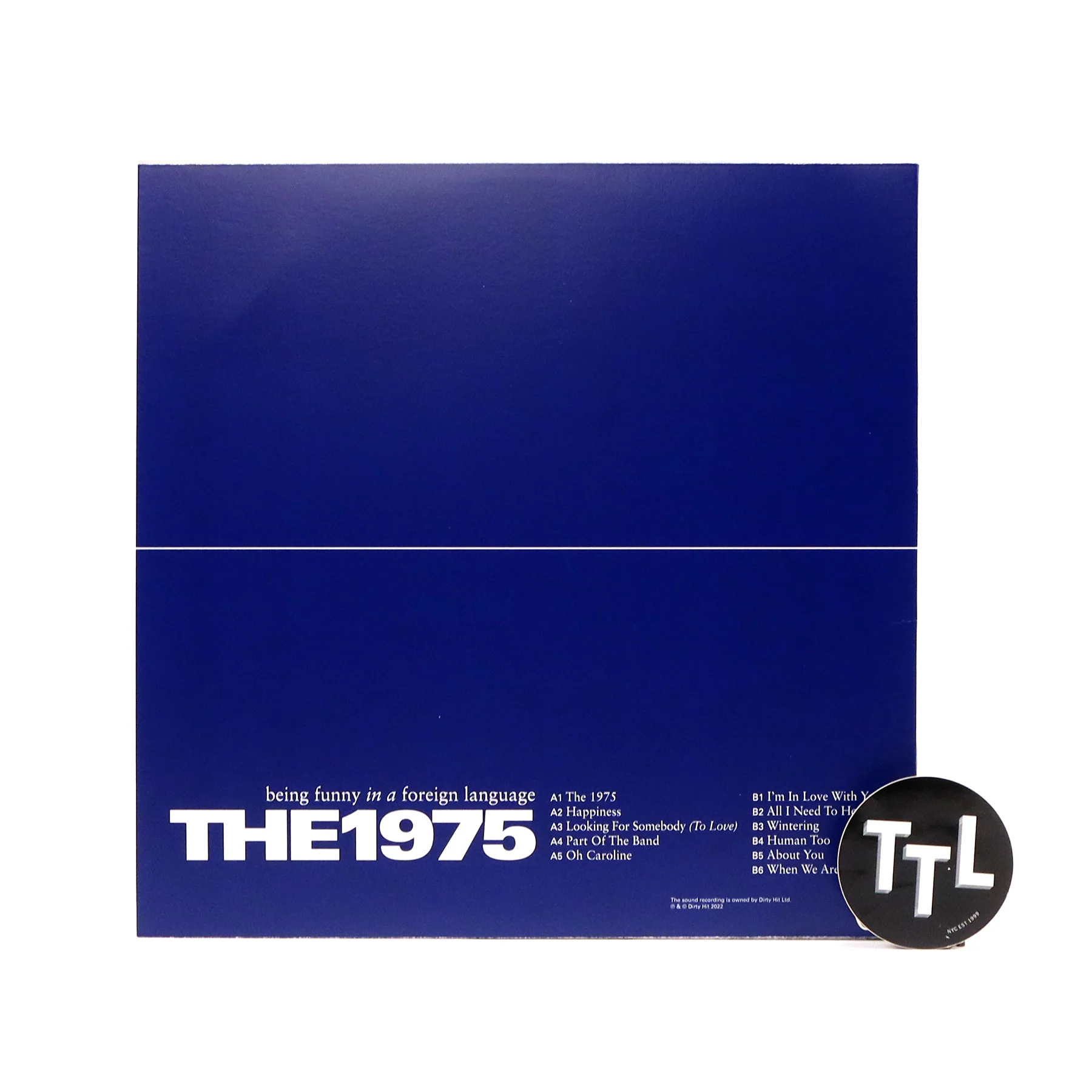 The 1975: Being Funny In A Foreign Language (Blue Colored Vinyl) Vinyl LP - Image 3