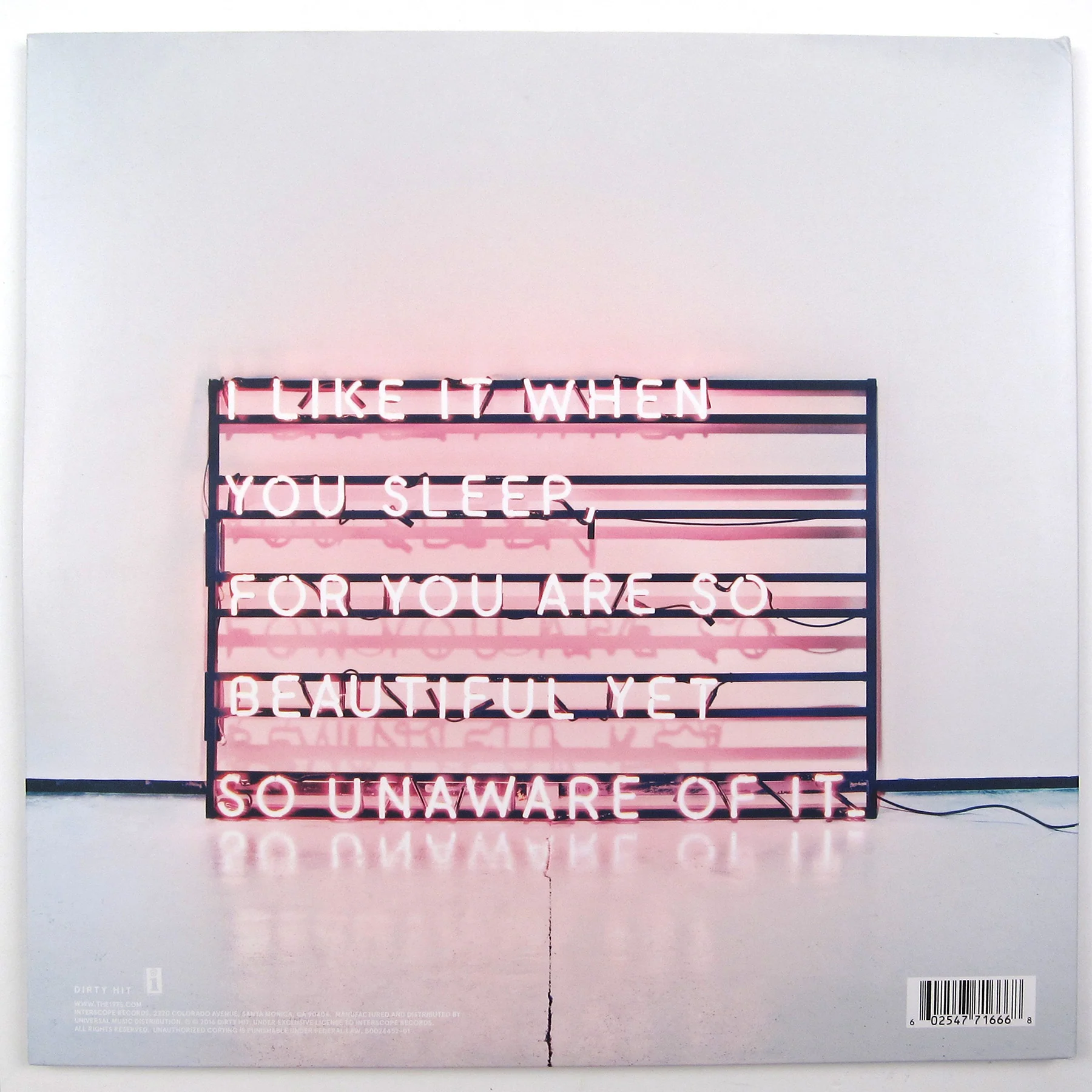 The 1975: I Like It When You Sleep, For You Are So Beautiful Yet So Unaware Of It (180g Clear Colored Vinyl) Vinyl LP - Image 3