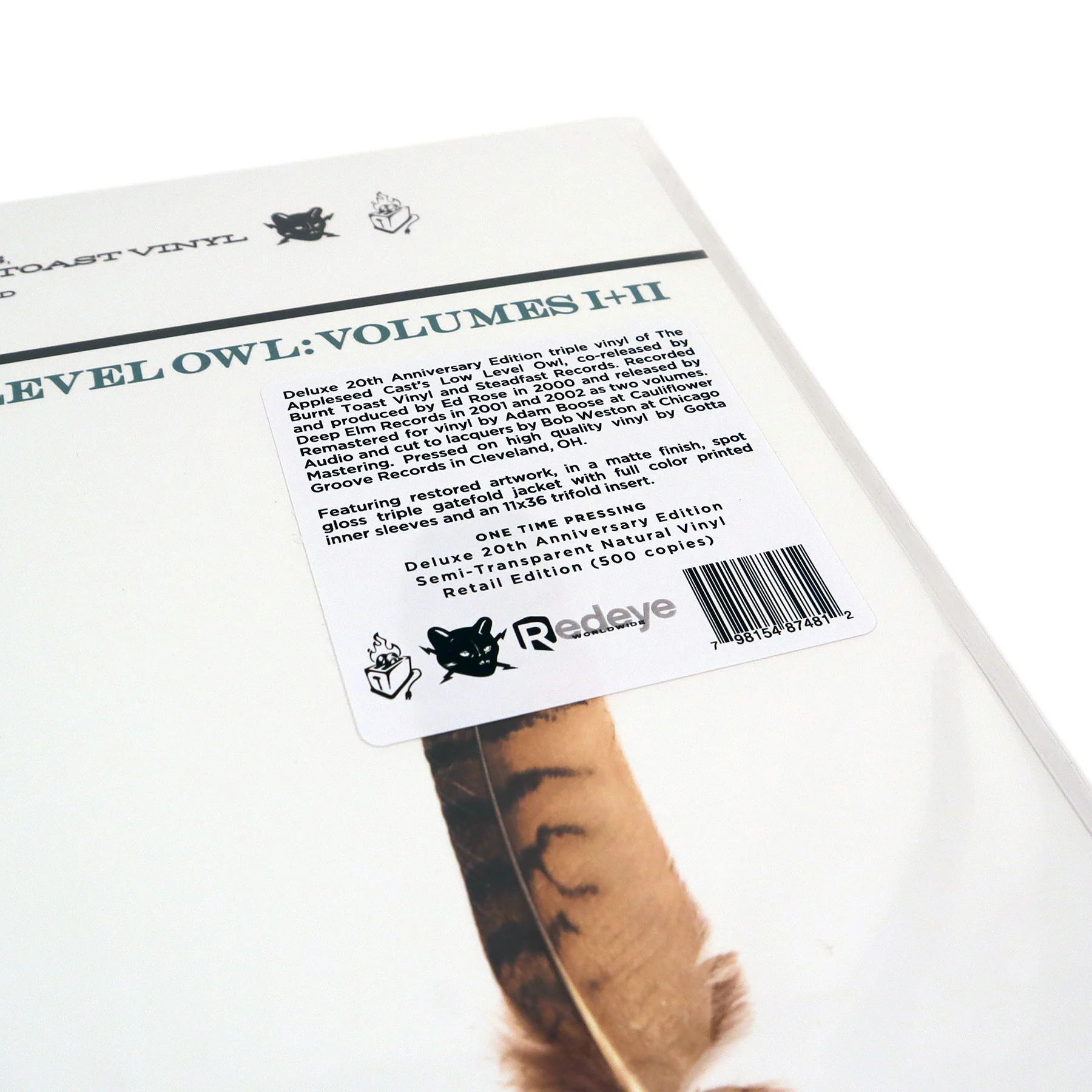 The Appleseed Cast: Low Level Owl (Indie Exclusive Colored Vinyl) Vinyl 3LP - Image 4