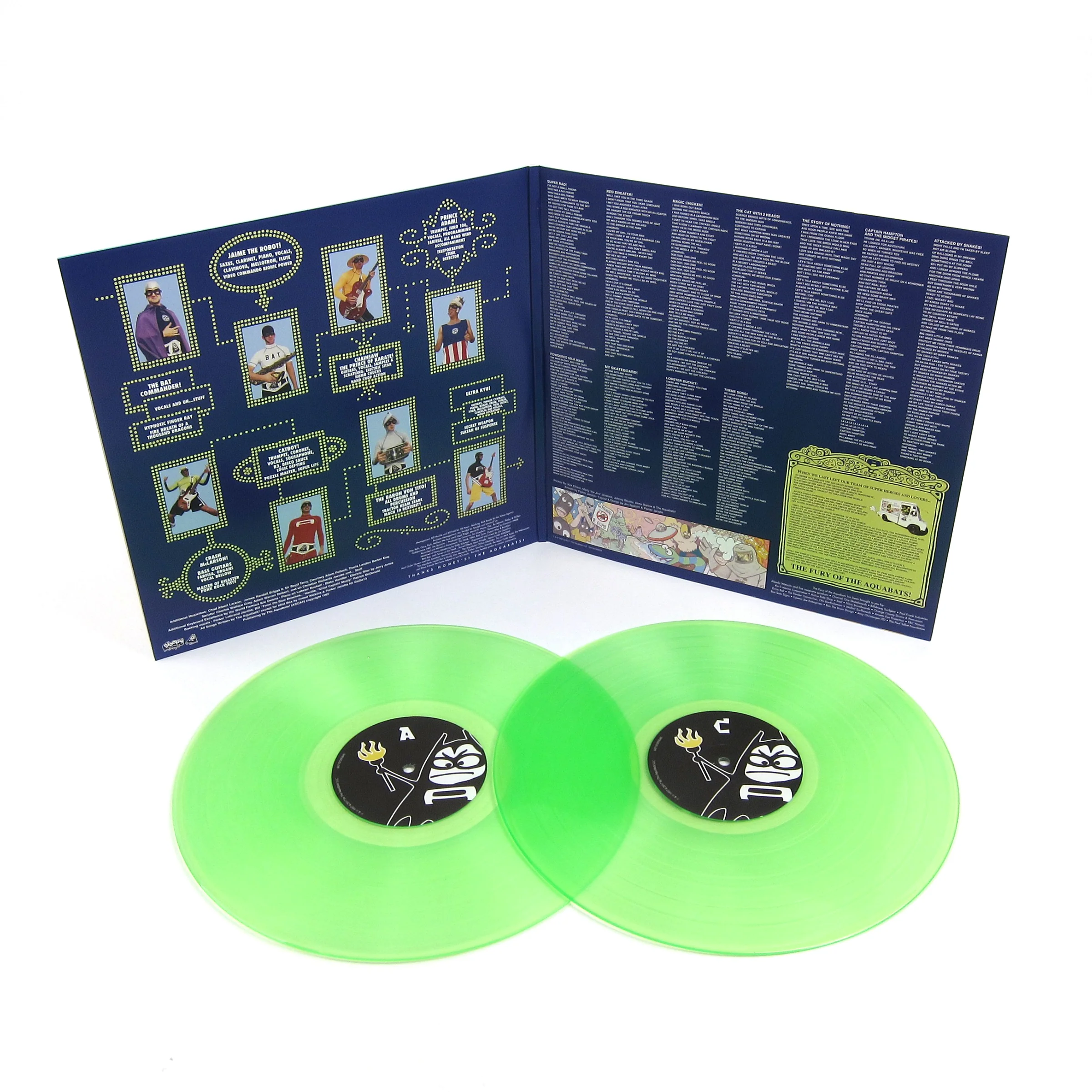 The Aquabats!: The Fury Of The Aquabats! (Colored Vinyl) Vinyl 2LP - Image 2