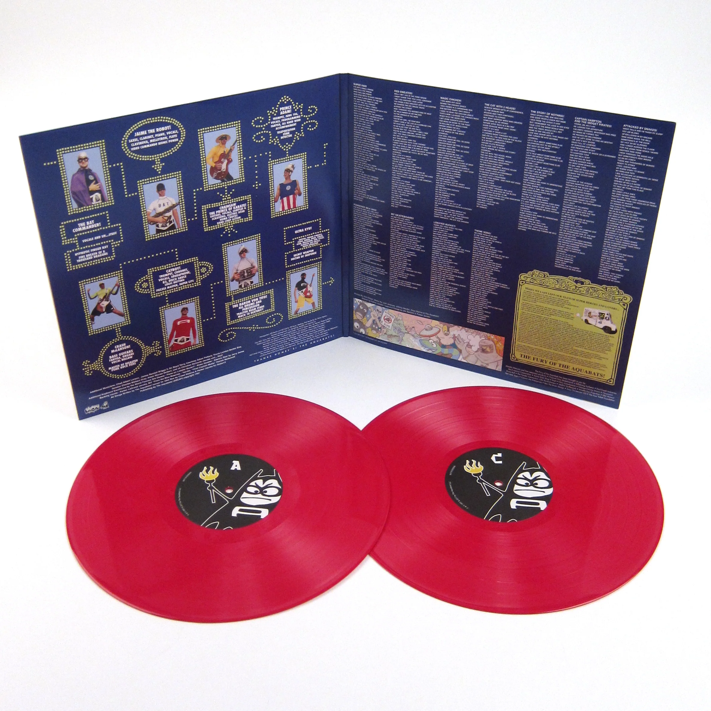 The Aquabats!: The Fury Of The Aquabats! (Red Colored Vinyl) Vinyl 2LP - Image 2