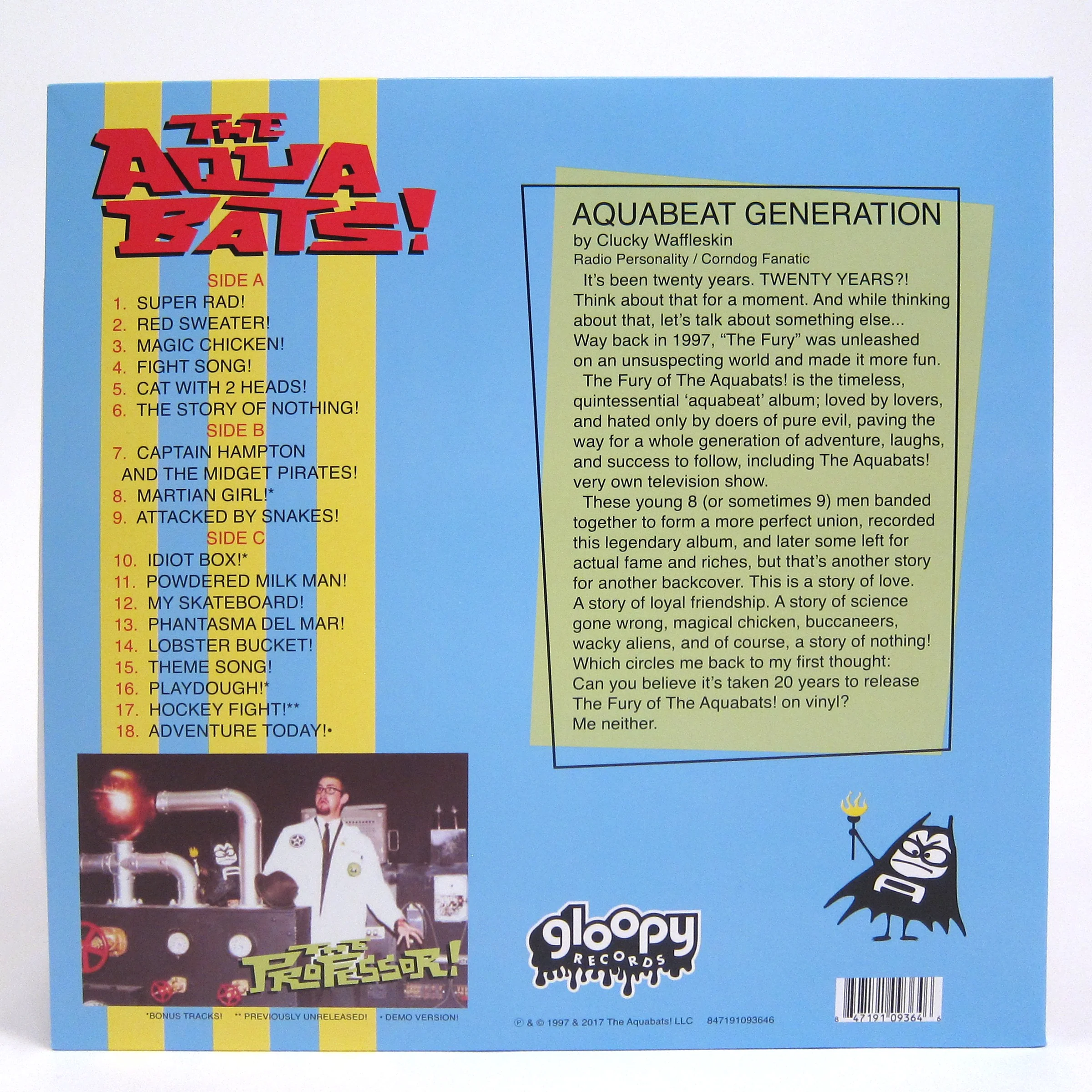 The Aquabats!: The Fury Of The Aquabats! (Yellow Colored Vinyl) Vinyl 2LP - Image 3