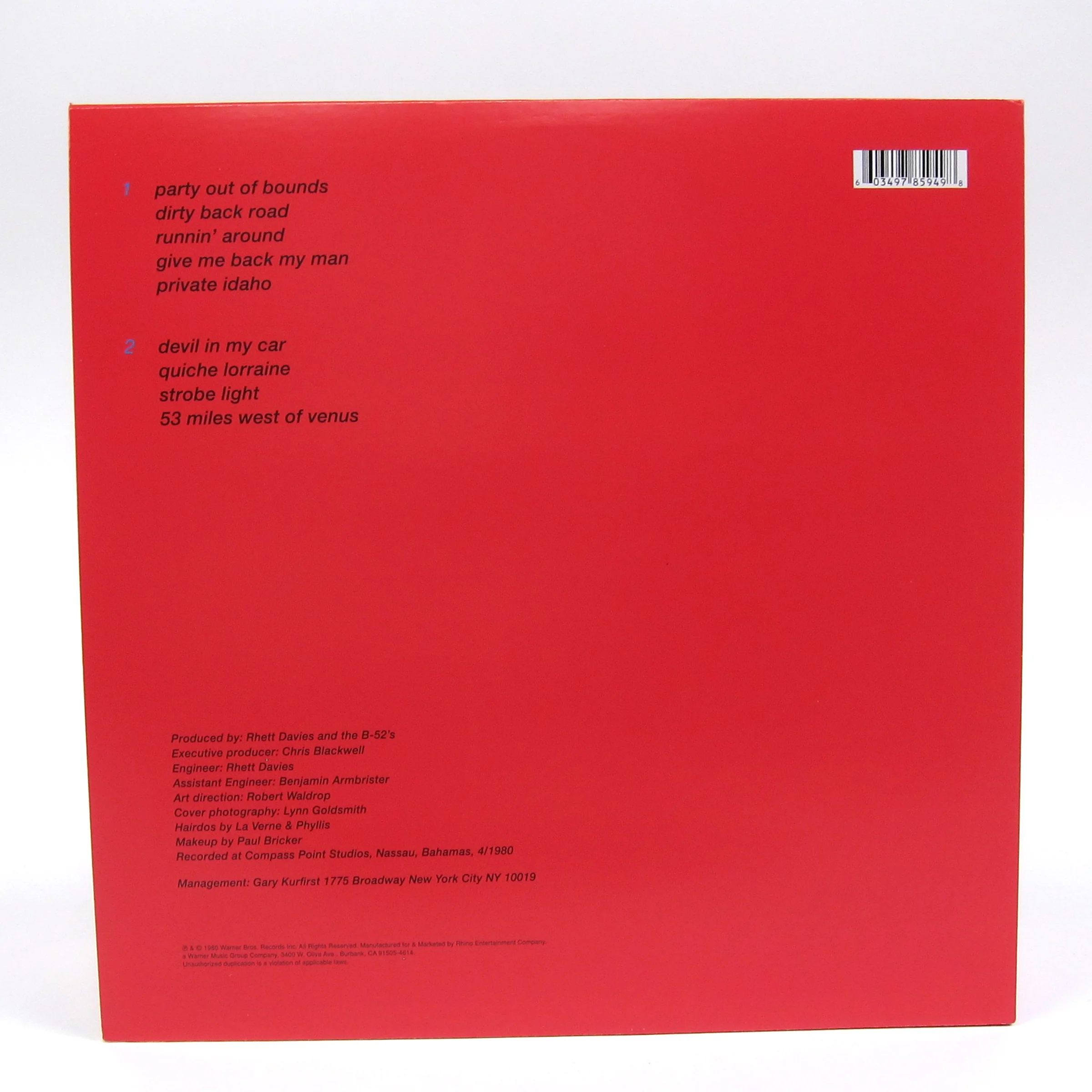 The B-52s: Wild Planet (Colored Vinyl) Vinyl LP - Image 3