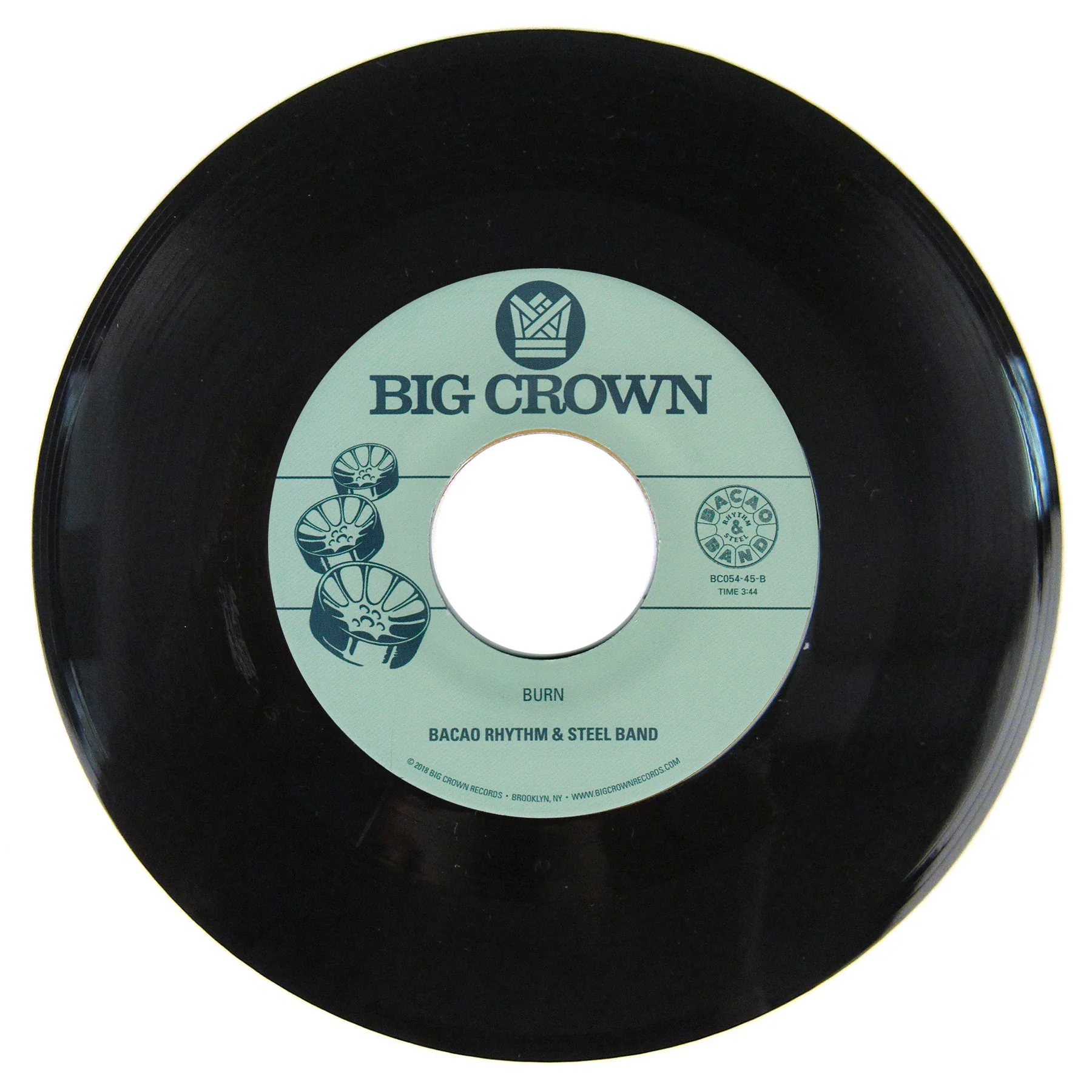 Bacao Rhythm & Steel Band: Xxplosive / Burn Vinyl 7" - Image 2