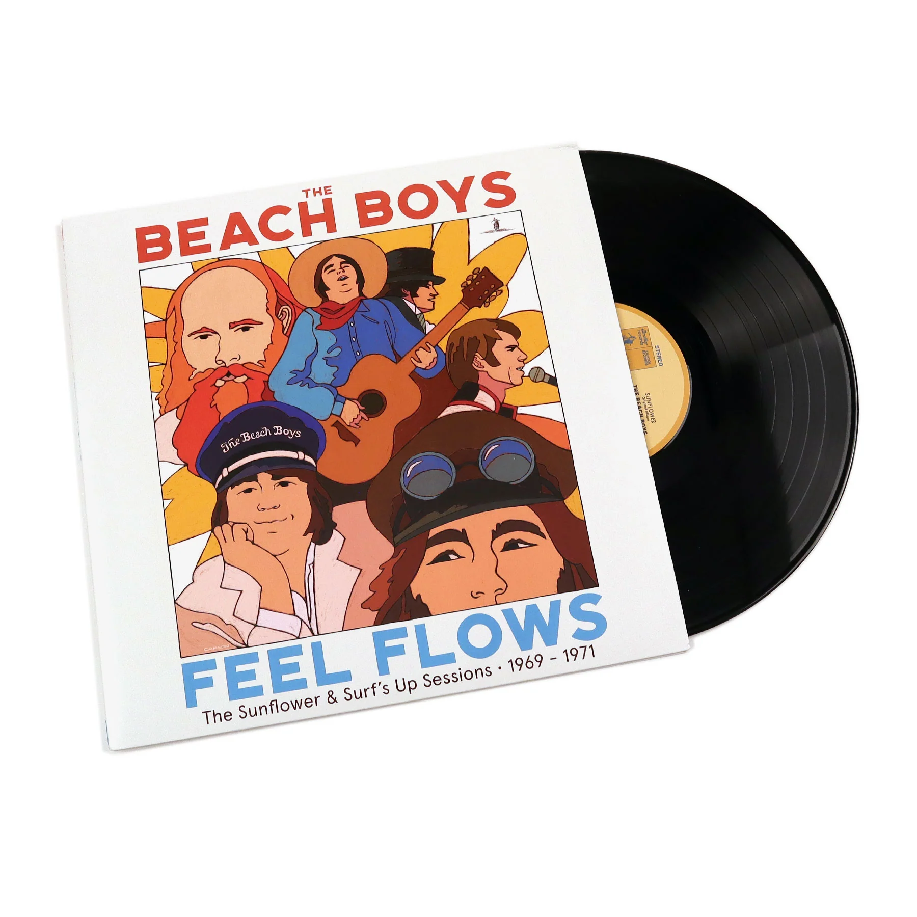 The Beach Boys: Feel Flows - The Sunflower & Surf's Up Sessions 1969-1971 Vinyl 2LP