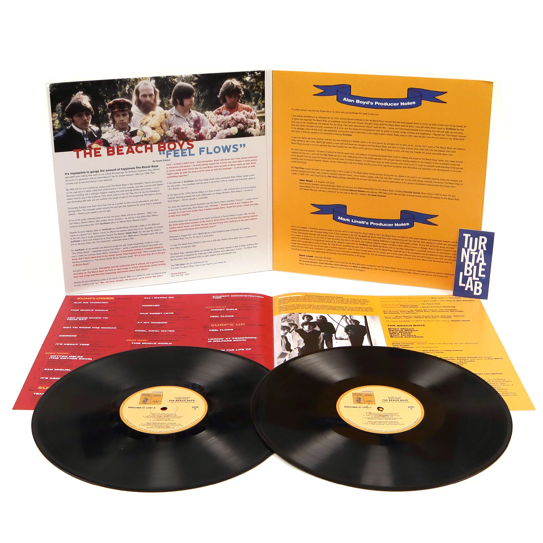 The Beach Boys: Feel Flows - The Sunflower & Surf's Up Sessions 1969-1971 Vinyl 2LP - Image 2