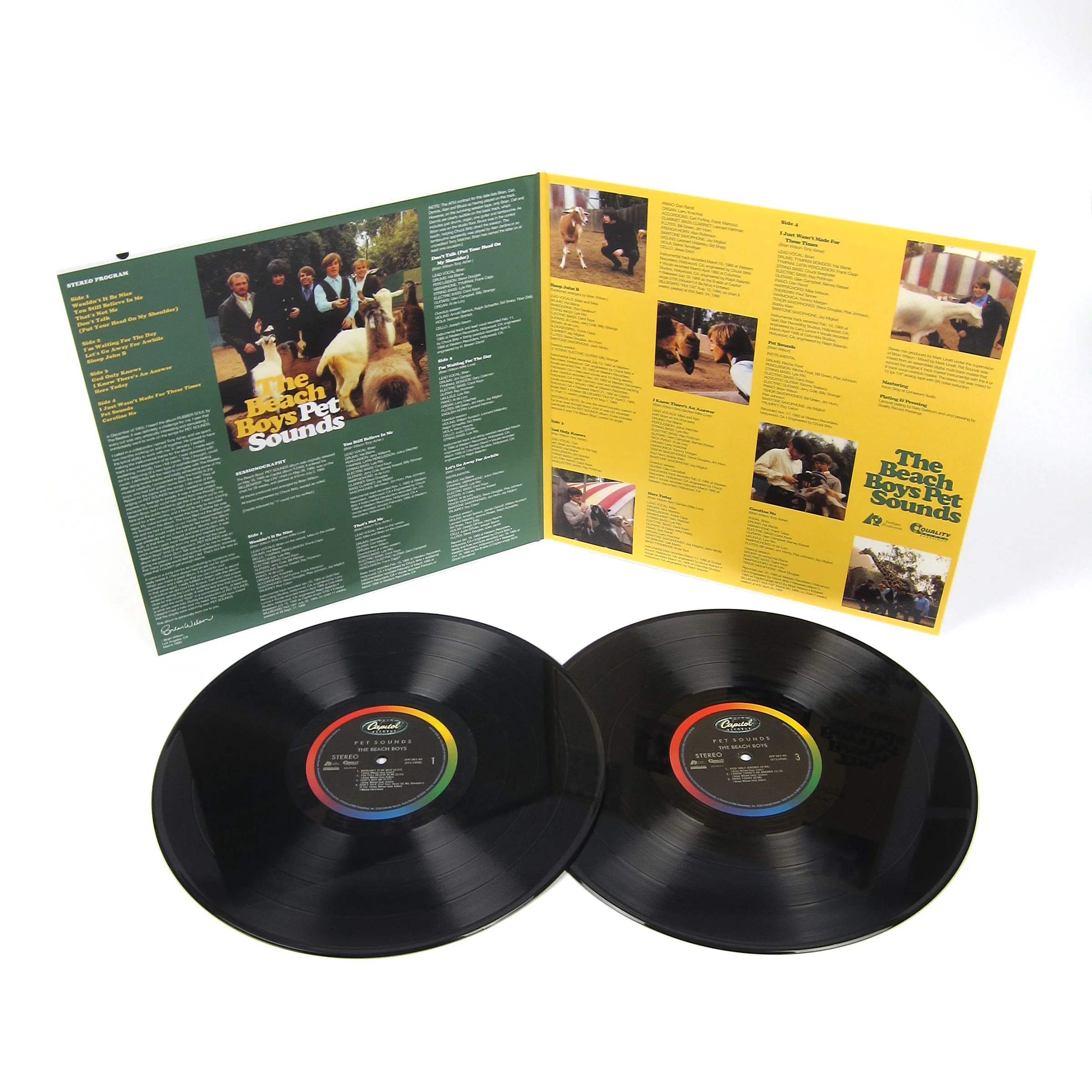 The Beach Boys: Pet Sounds (200g, Stereo) Vinyl 2LP - Image 2