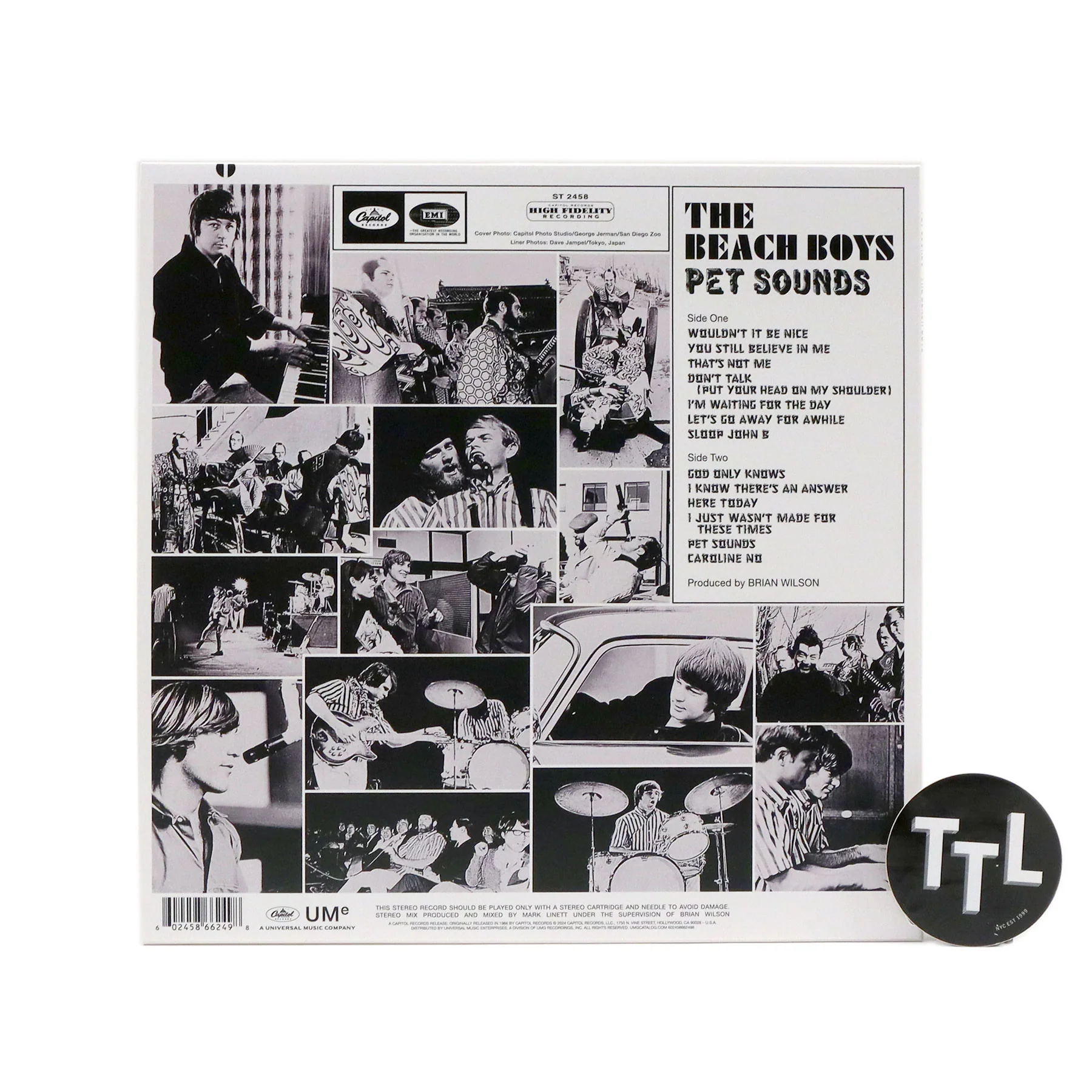 The Beach Boys: Pet Sounds (Indie Exclusive Colored Vinyl) Vinyl LP - Image 3