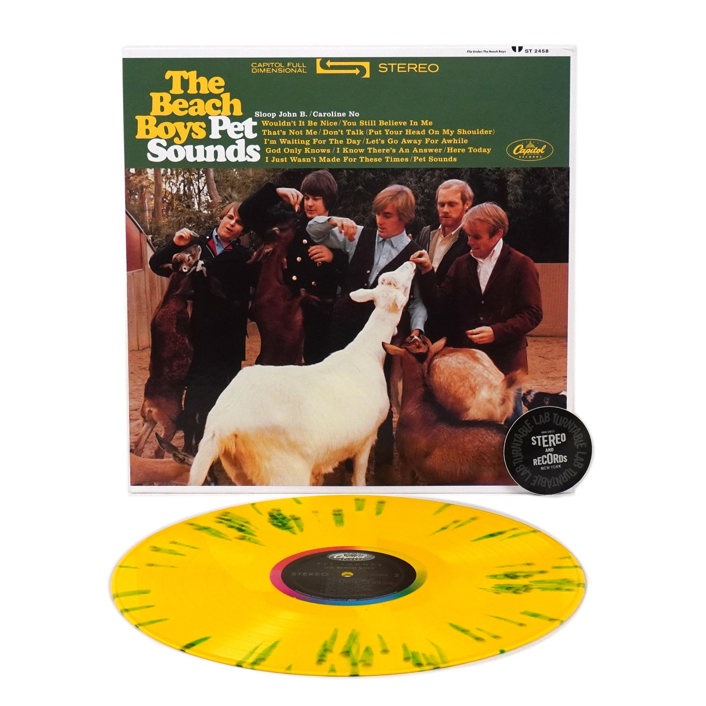 The Beach Boys: Pet Sounds (Splatter Colored Vinyl) Vinyl LP - Image 2
