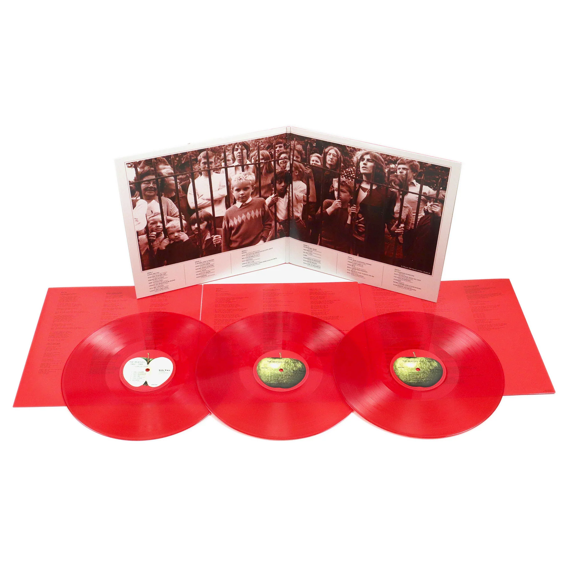 The Beatles: 1962-1966 (180g, Colored Vinyl) Vinyl 3LP - Image 2