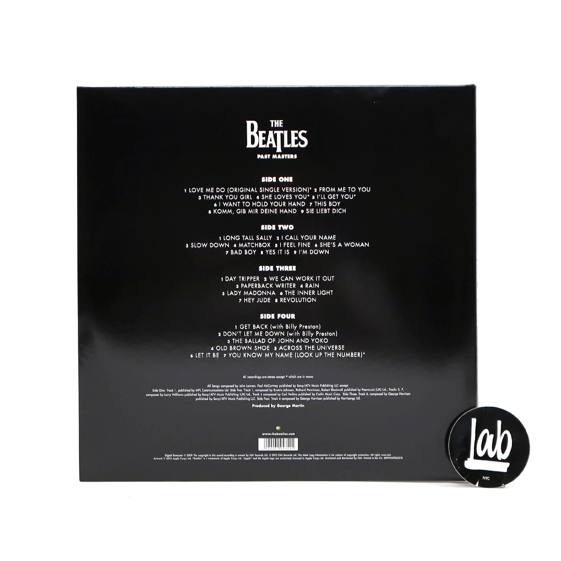 The Beatles: Past Masters Volumes One & Two (180g) Vinyl 2LP - Image 3