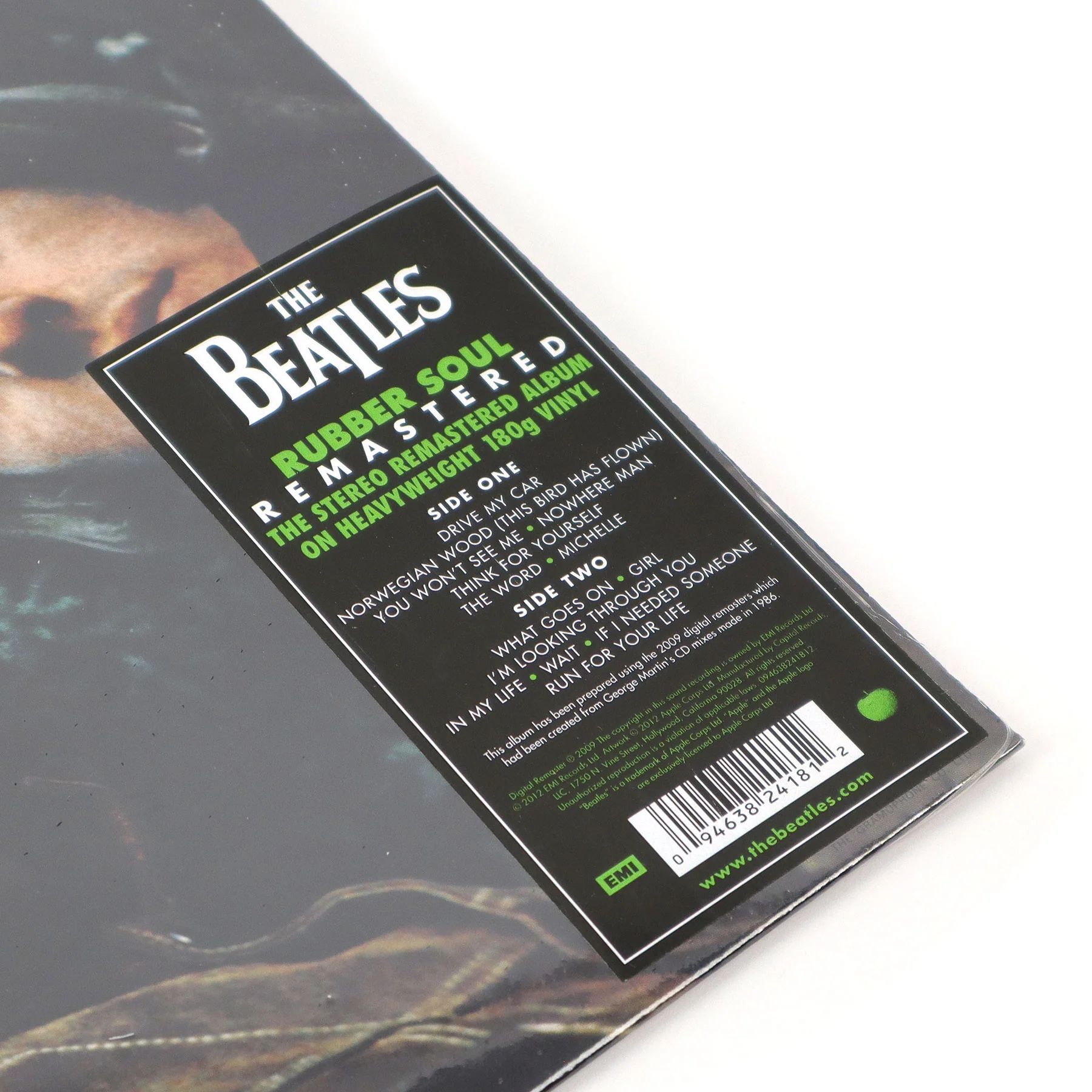 The Beatles: Rubber Soul (180g, Remastered) LP - Image 3