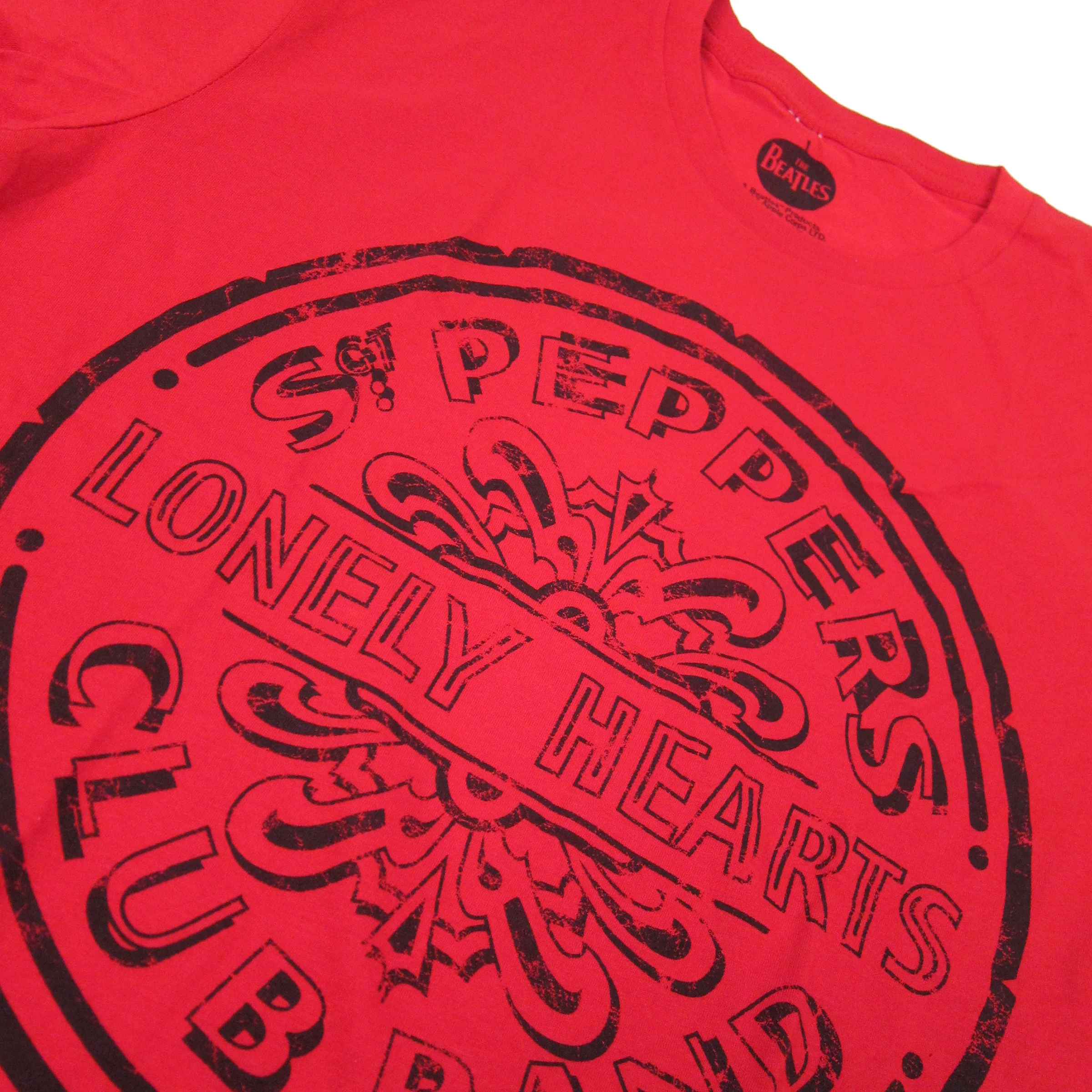The Beatles: Sgt. Pepper's Abercrombie 2 Shirt - Red - Image 2