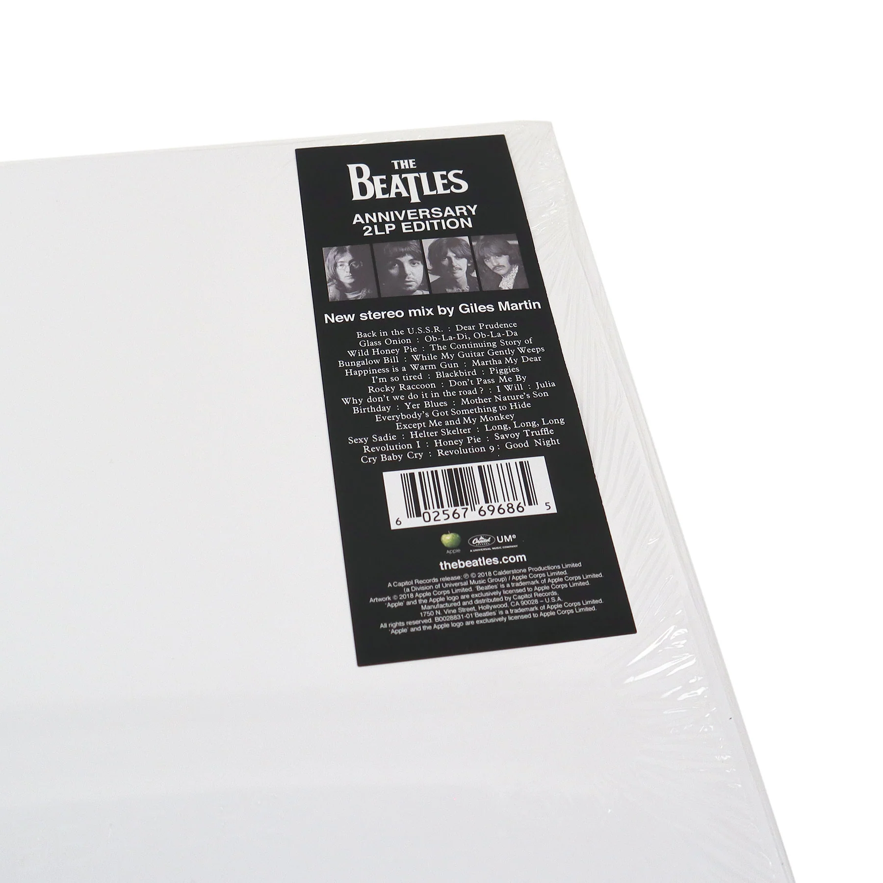 The Beatles: White Album (2018 Giles Martin Mixes, 180g) Vinyl 2LP - Image 4