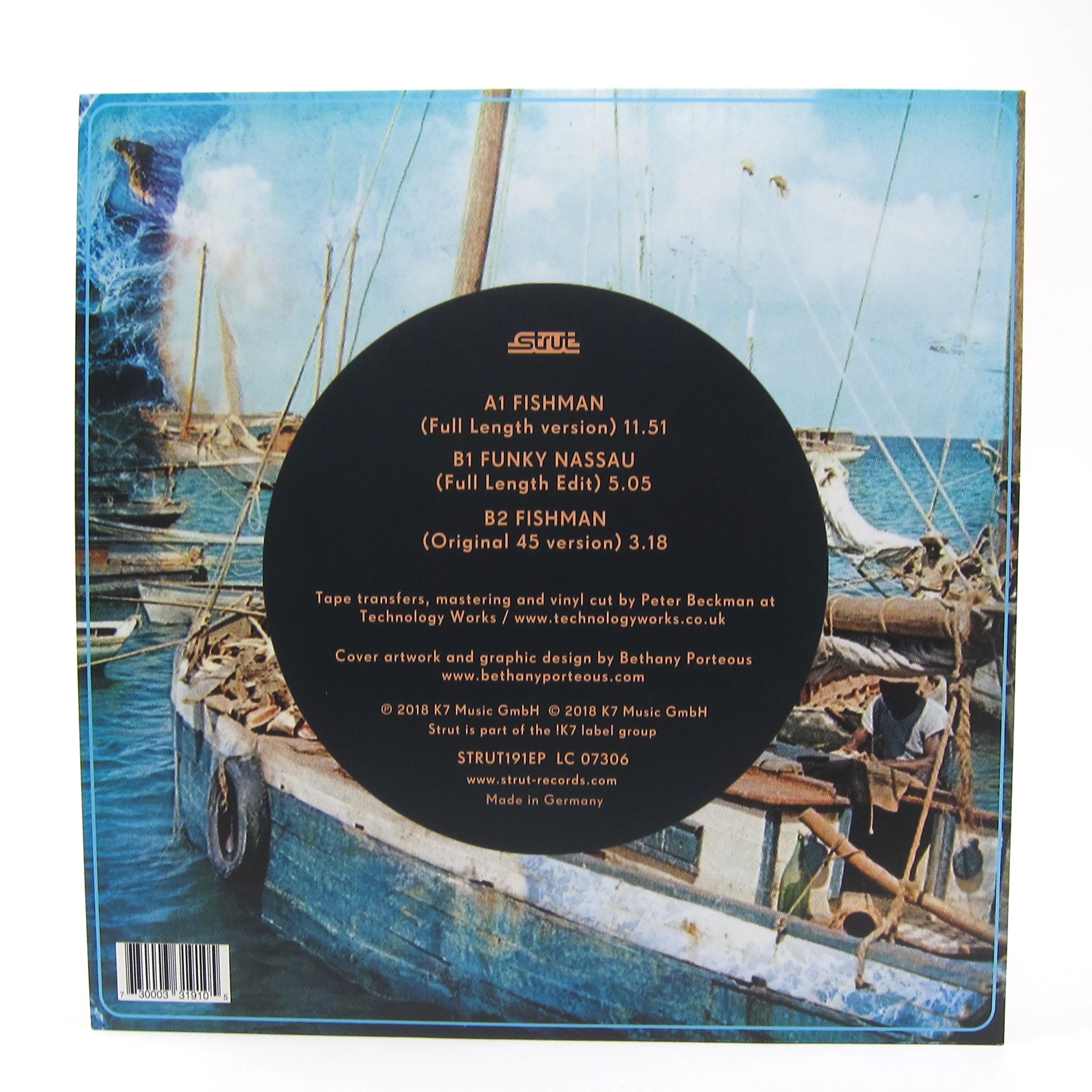 The Beginning Of The End: Fishman Vinyl 12" (Record Store Day) - Image 2