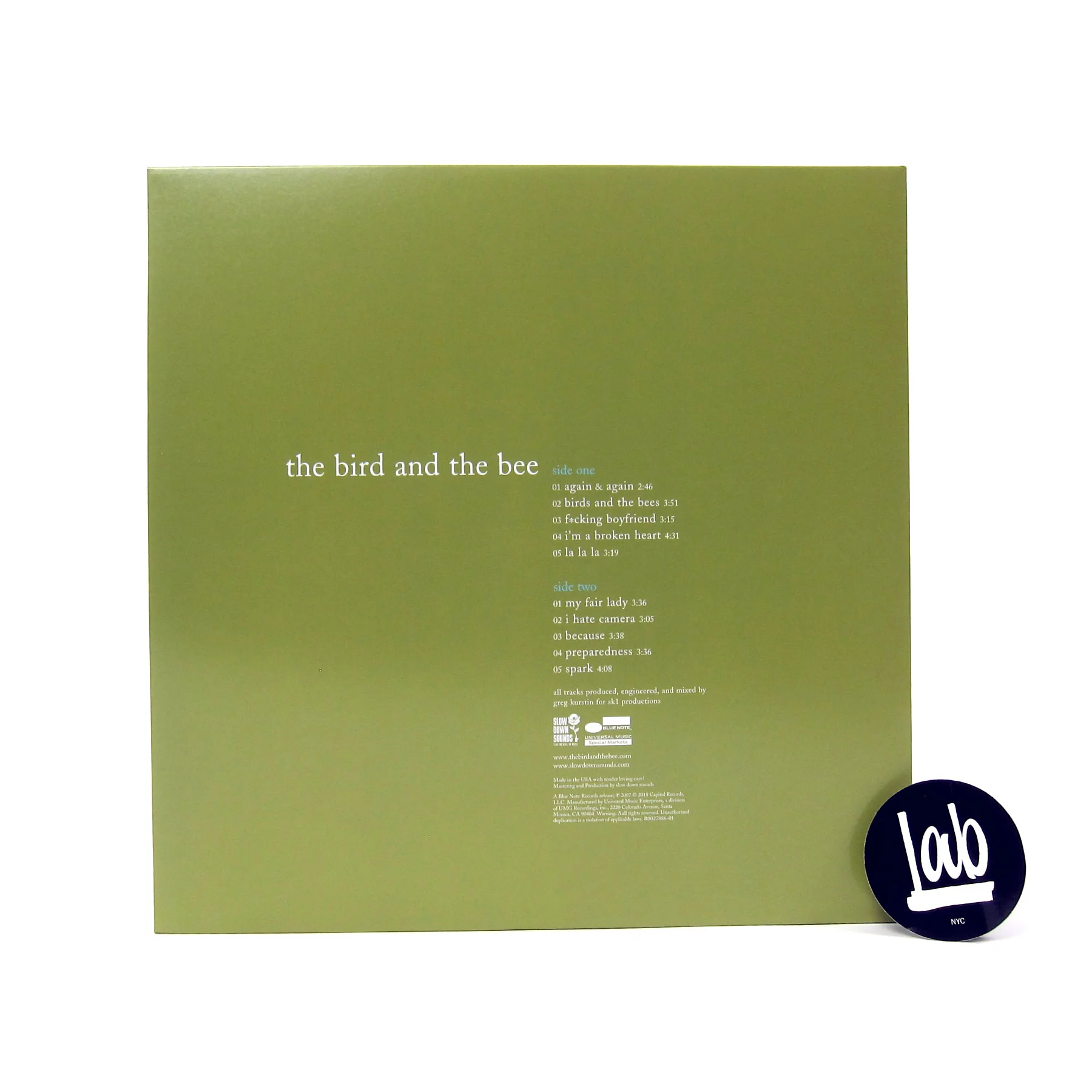 The Bird and The Bee: The Bird and The Bee (Colored Vinyl) Vinyl LP - Image 3