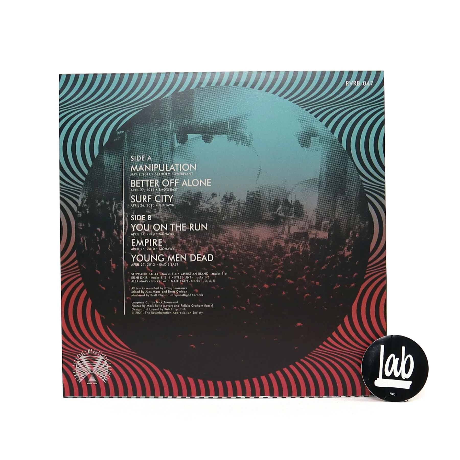 The Black Angels: Live At Levitation (Colored Vinyl) Vinyl LP - Image 3