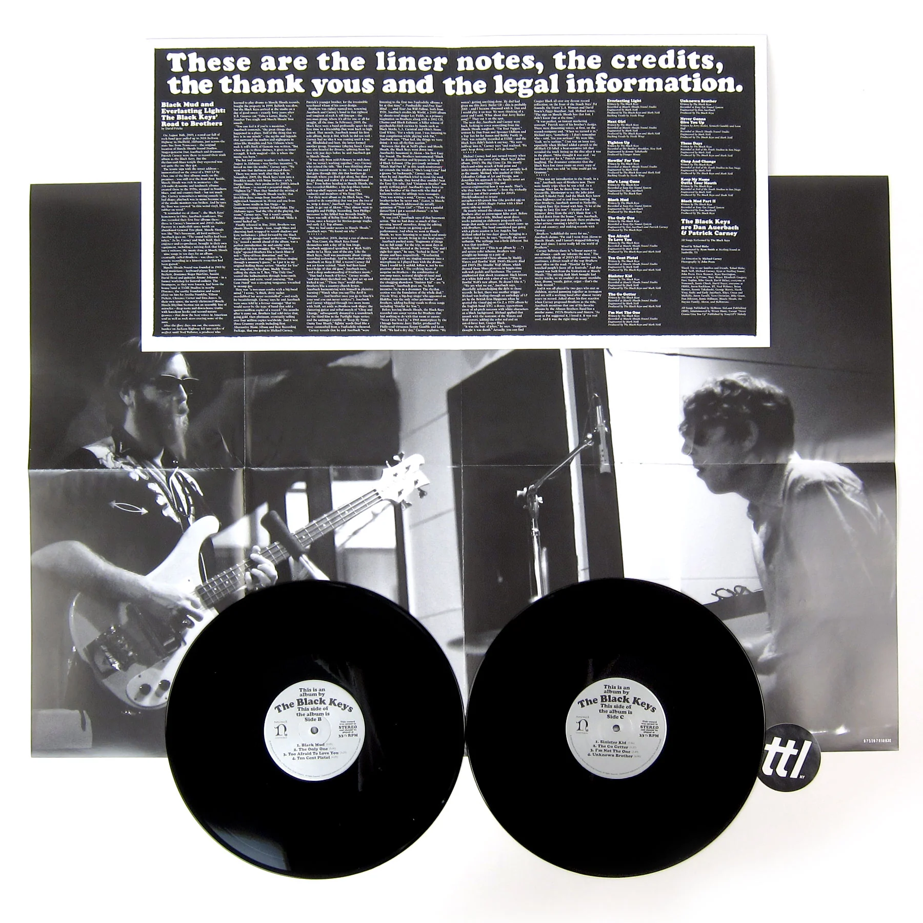 The Black Keys: Brothers - 10th Anniversary Edition Vinyl 2LP - Image 2