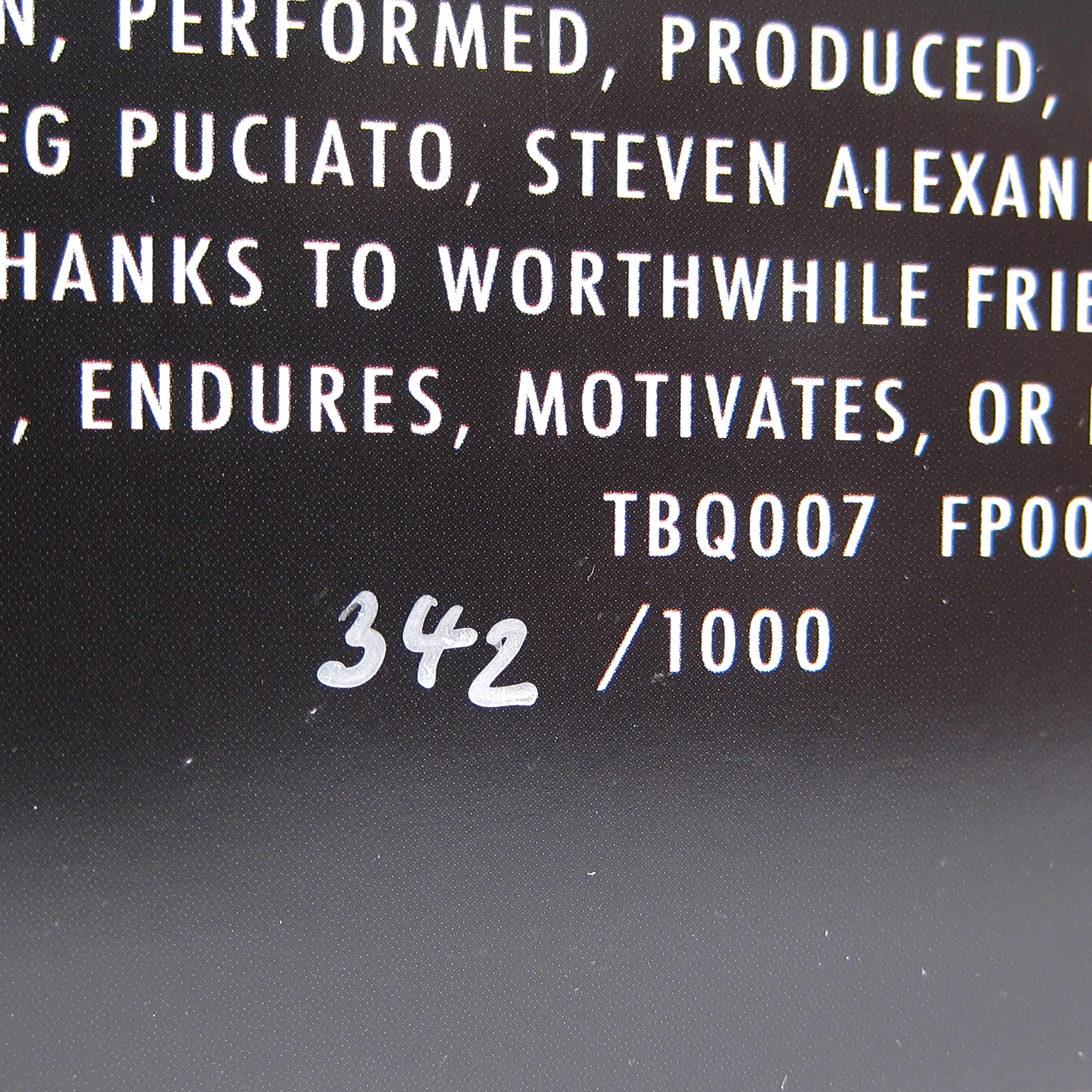The Black Queen: Infinite Games (Hand Numbered) Vinyl 2LP - Image 3