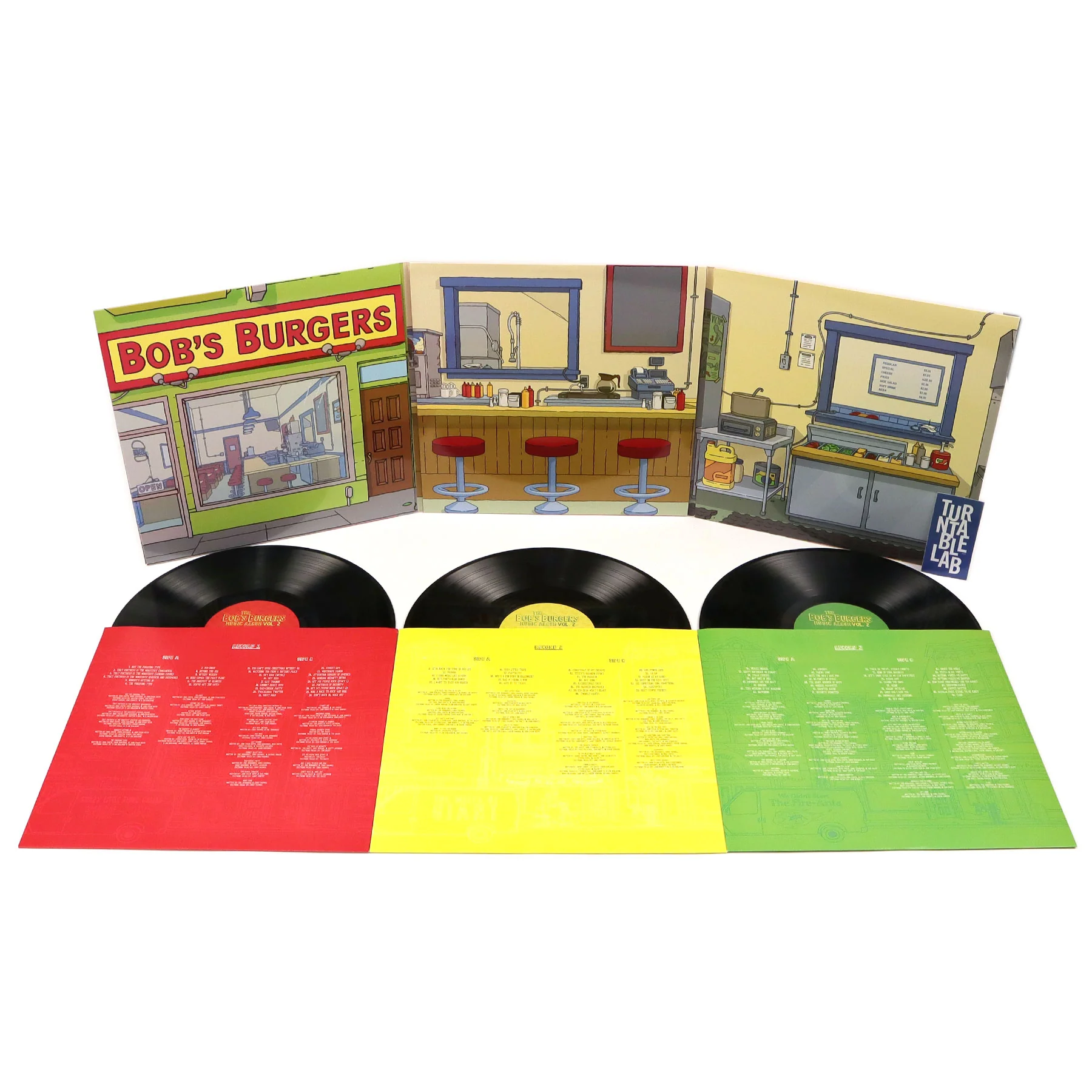 Bob's Burgers: The Bob's Burgers Music Album Vol.2 Vinyl 3LP - Image 2