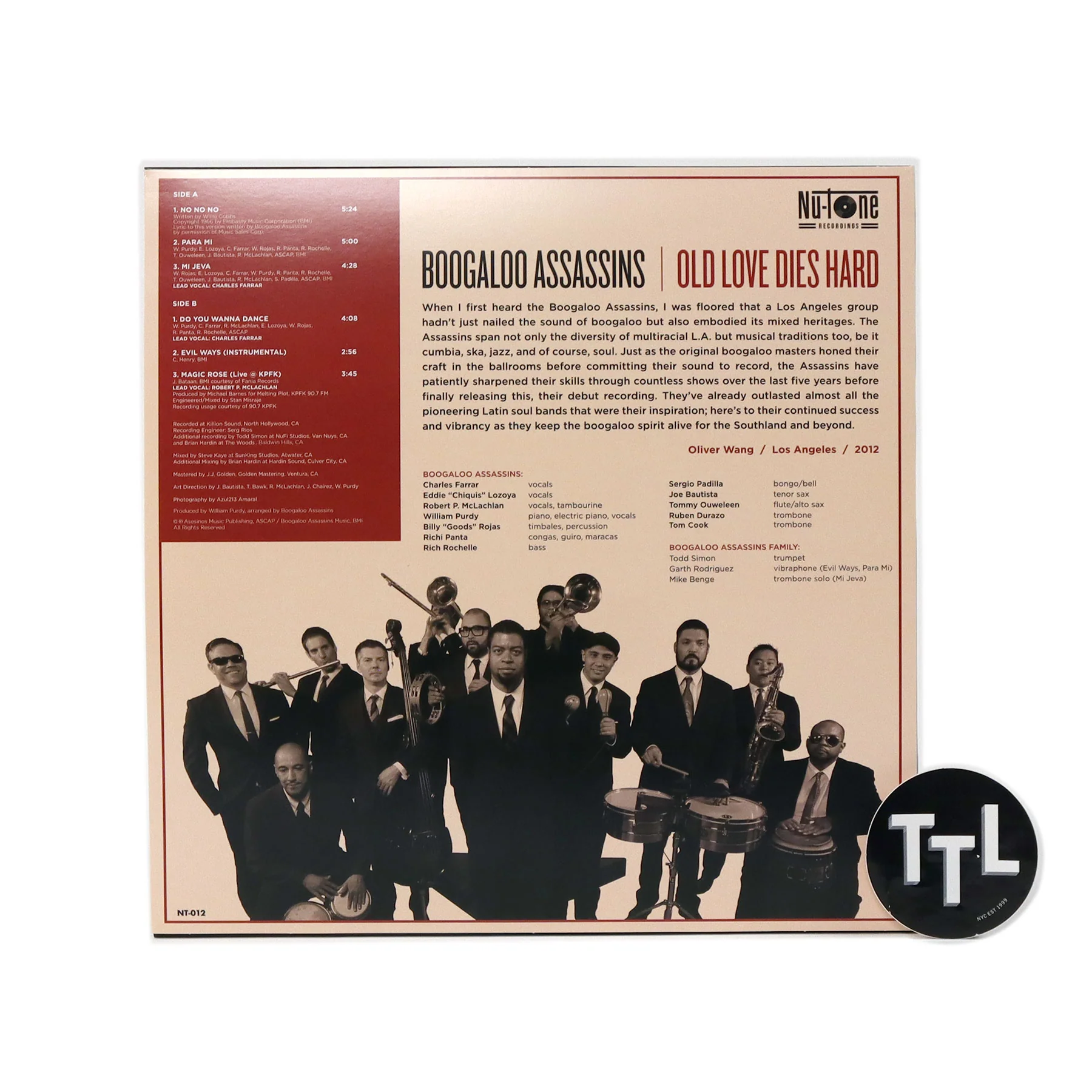 Boogaloo Assassins: Old Love Dies Hard (Colored Vinyl) Vinyl LP - Image 3