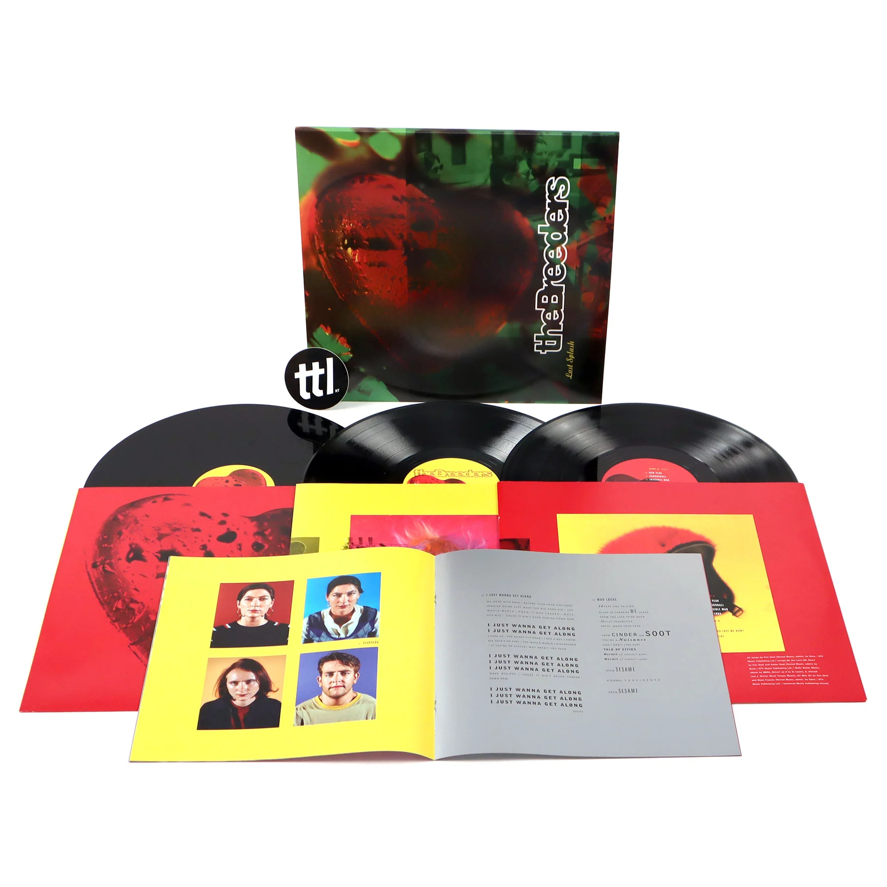 The Breeders: Last Splash - 30th Anniversary Original Analog Edition Vinyl 3LP - Image 2
