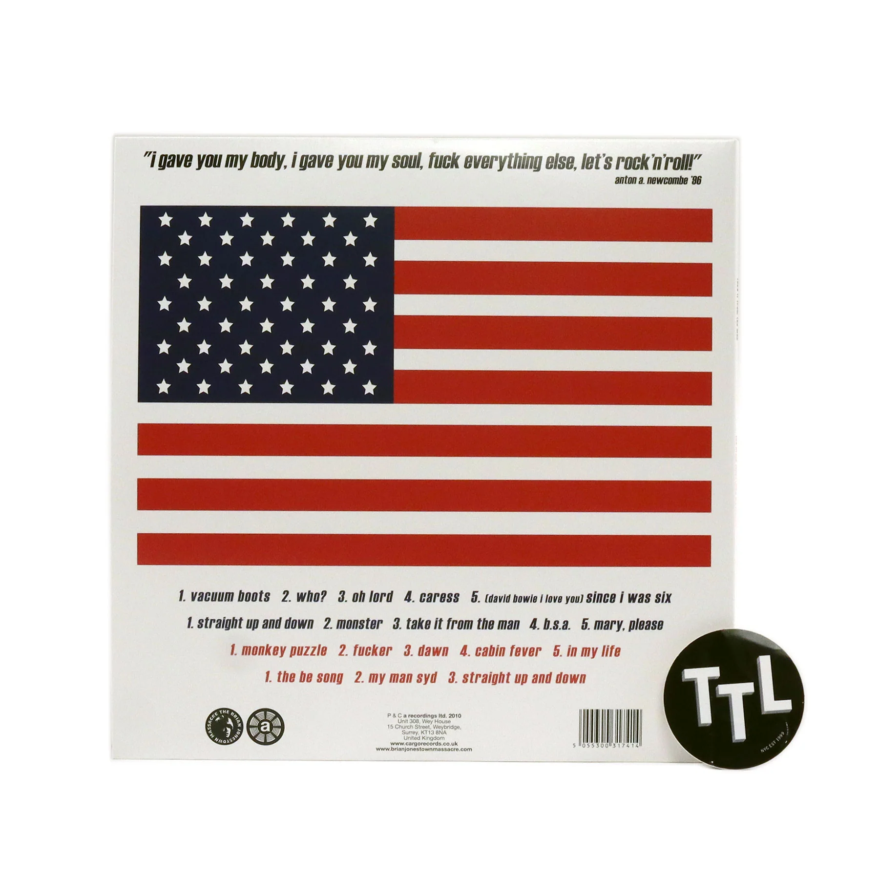 The Brian Jonestown Massacre: Take It From The Man (180g) Vinyl 2LP - Image 3