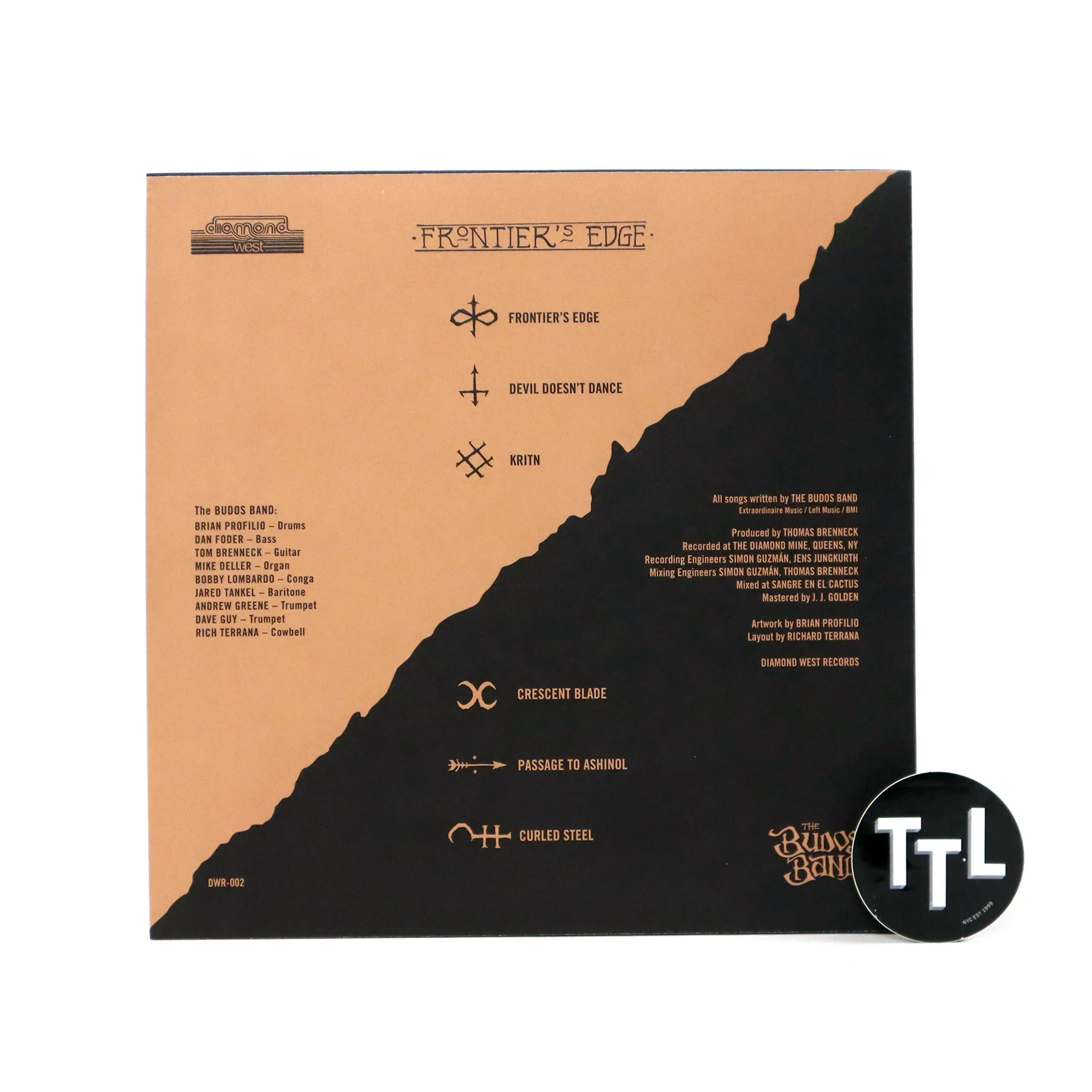 The Budos Band: Frontier's Edge (Colored Vinyl) Vinyl LP - Image 3