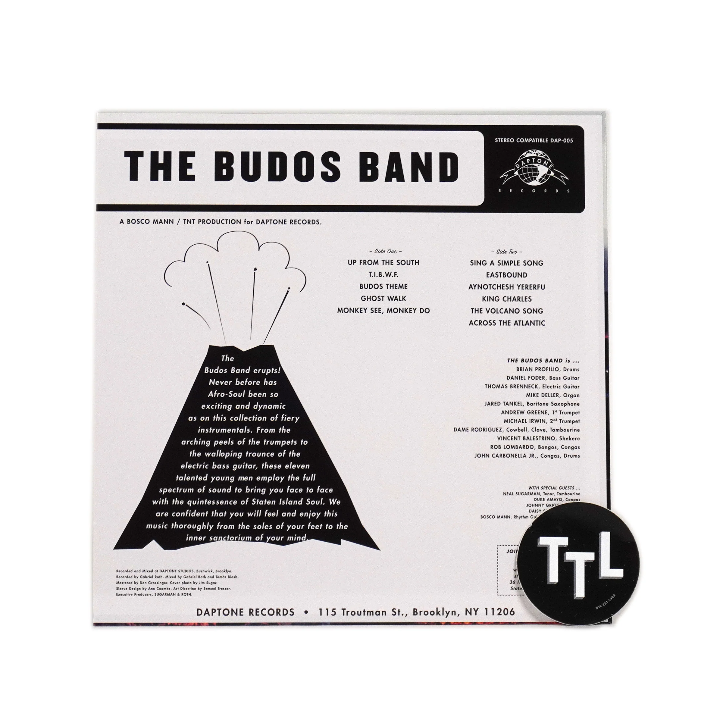 The Budos Band: The Budos Band (Indie Exclusive Colored Vinyl) Vinyl LP - Image 3
