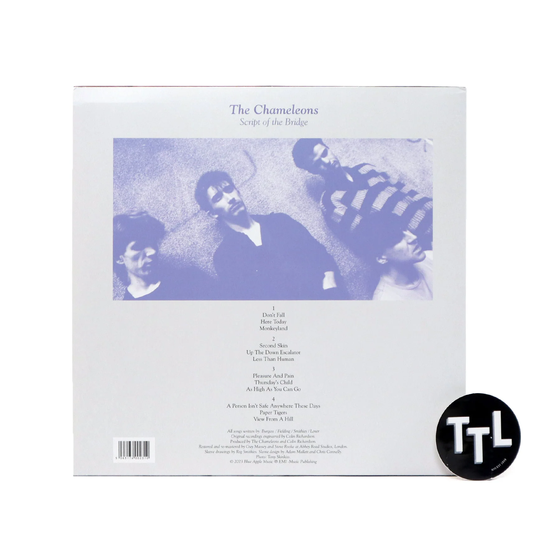 The Chameleons: Script Of The Bridge (180g, Colored Vinyl) Vinyl 2LP - Image 3