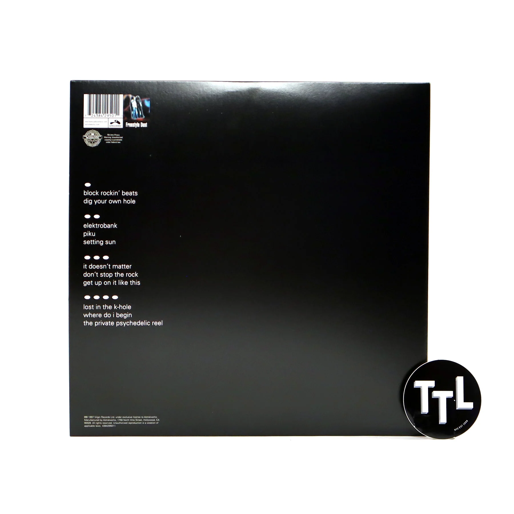 The Chemical Brothers: Dig Your Own Hole Vinyl 2LP - Image 3