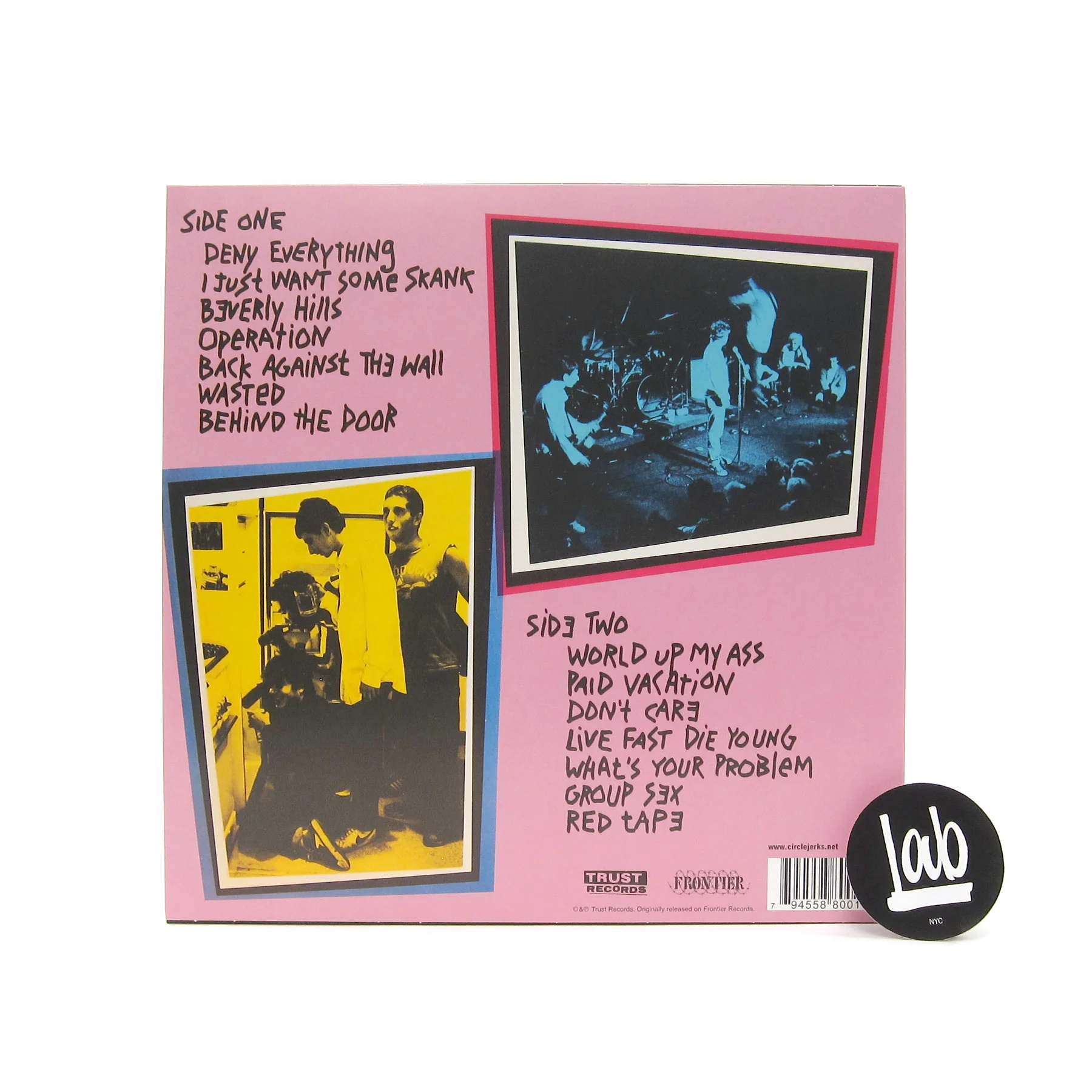 Circle Jerks: Group Sex - 40th Anniversary Edition Vinyl LP - Image 4