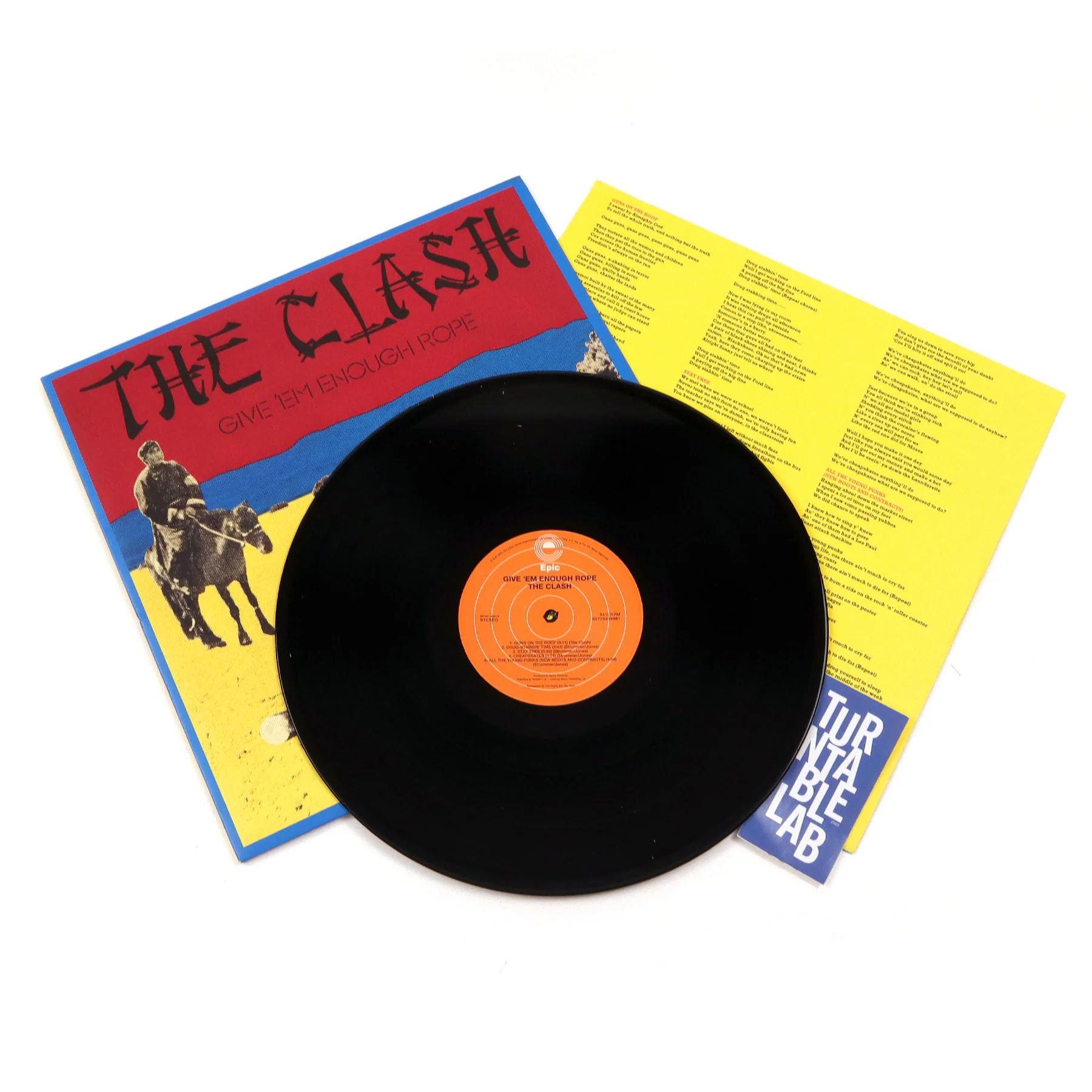 The Clash: Give 'Em Enough Rope (180g) Vinyl LP - Image 2