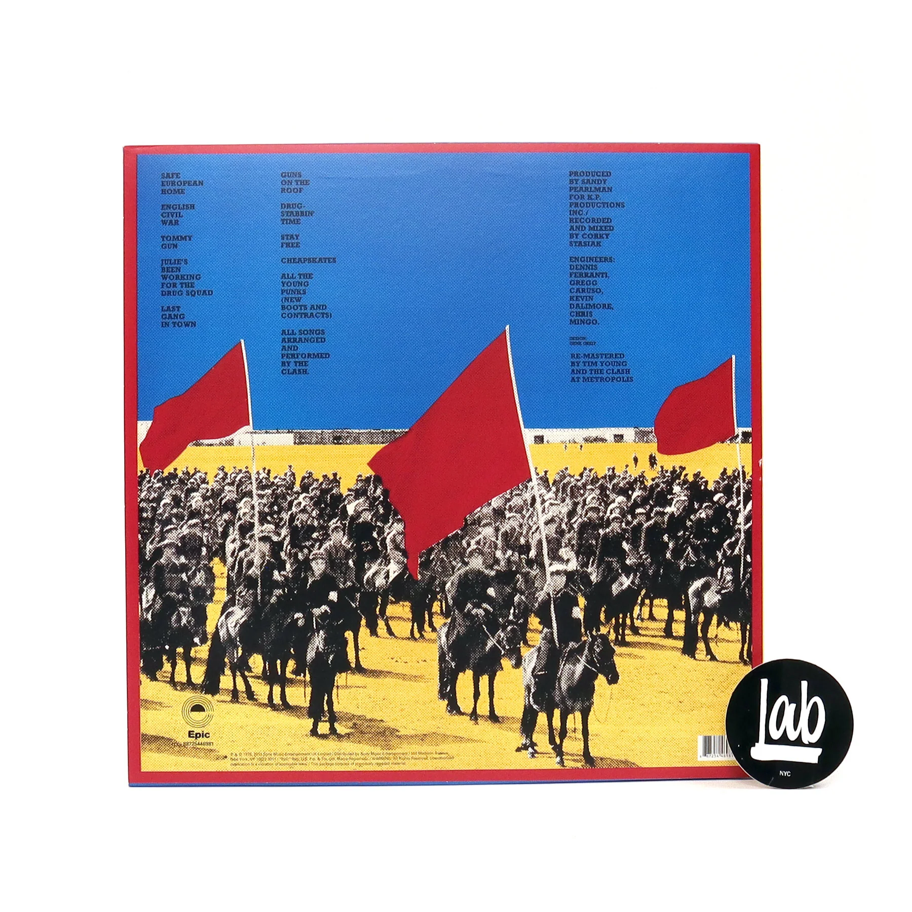 The Clash: Give 'Em Enough Rope (180g) Vinyl LP - Image 3