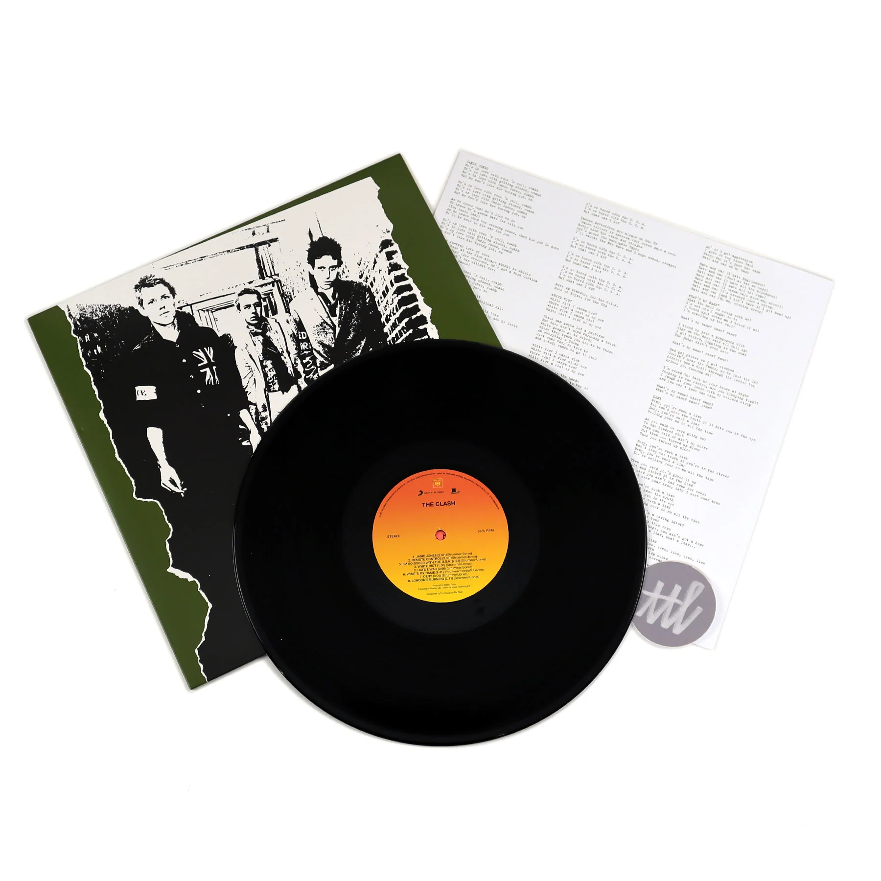 The Clash: The Clash (180g, Import) Vinyl LP - Image 2