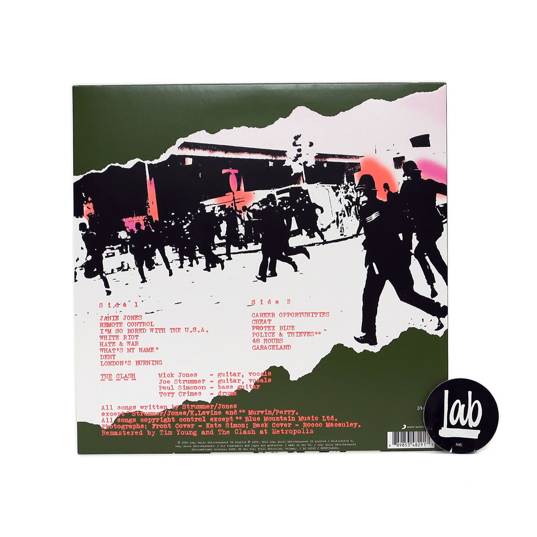 The Clash: The Clash (180g, Import) Vinyl LP - Image 3