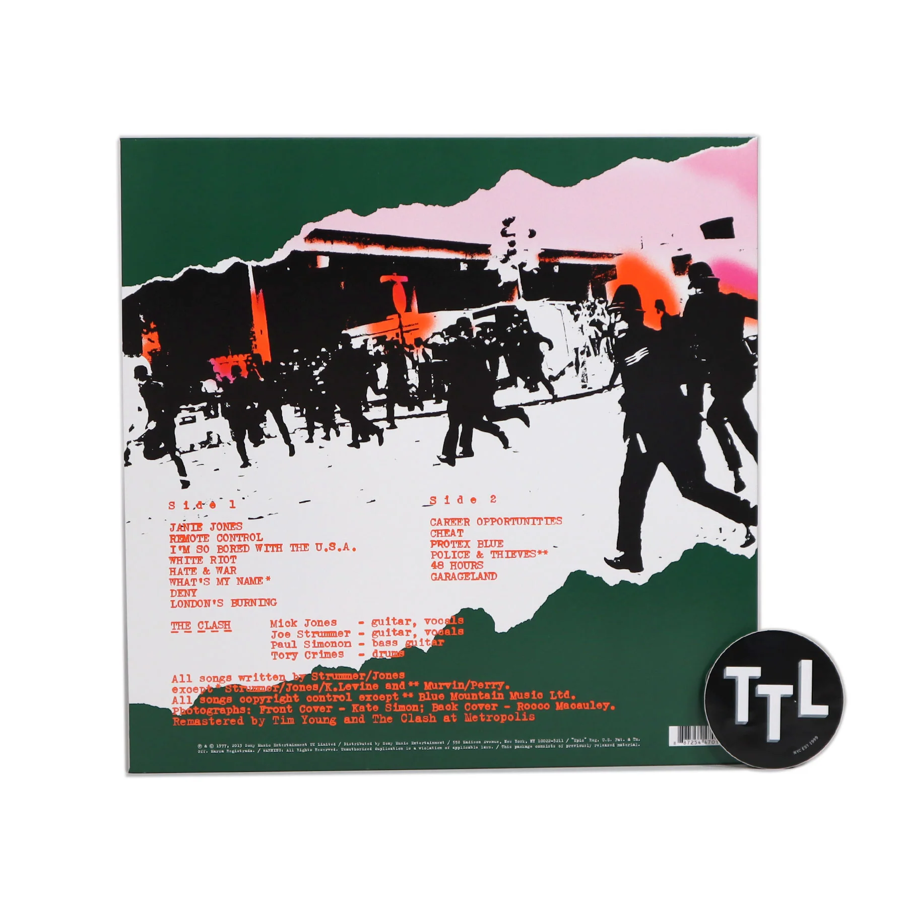 The Clash: The Clash (180g) Vinyl LP - Image 3