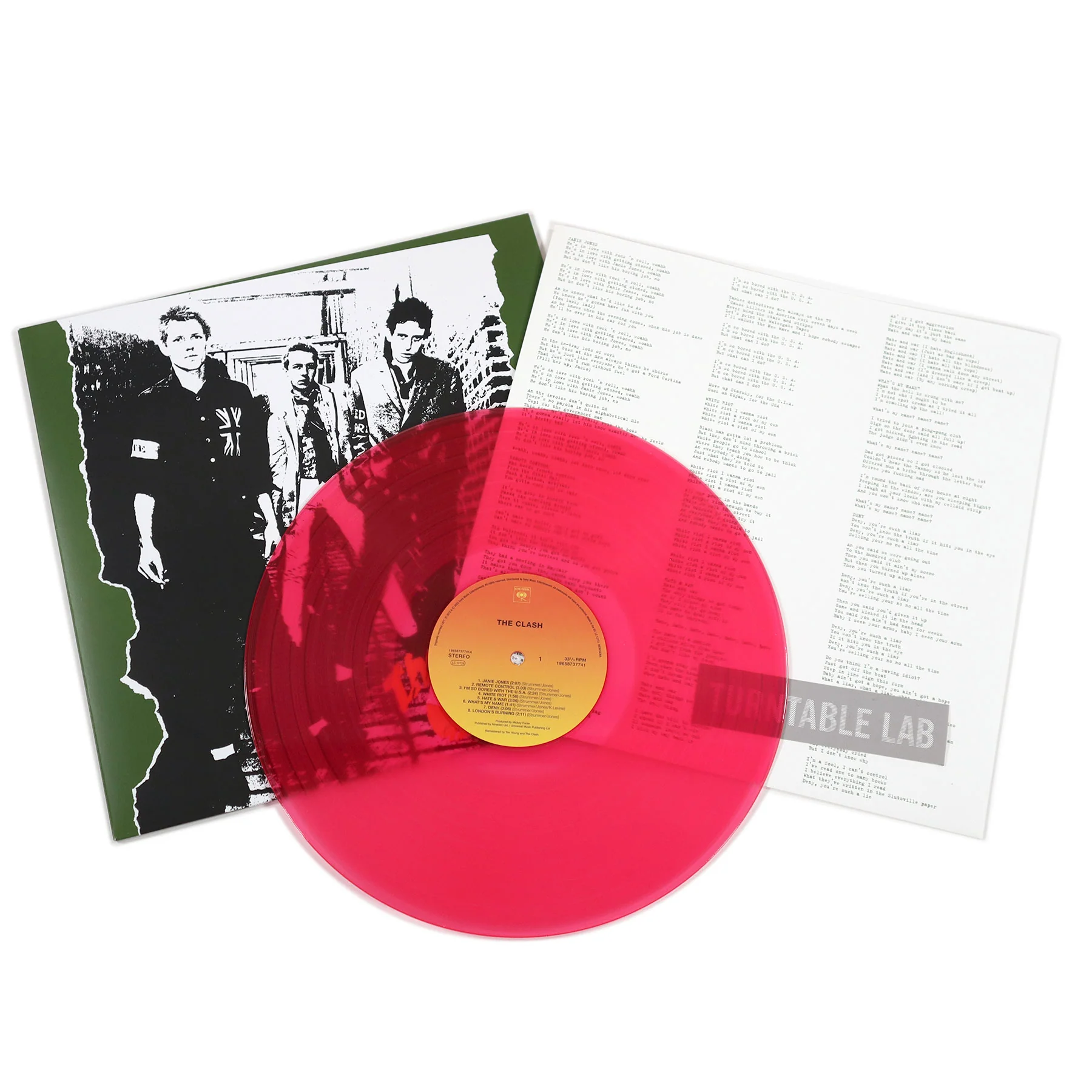 The Clash: The Clash (Import, Colored Vinyl) Vinyl LP - Image 2