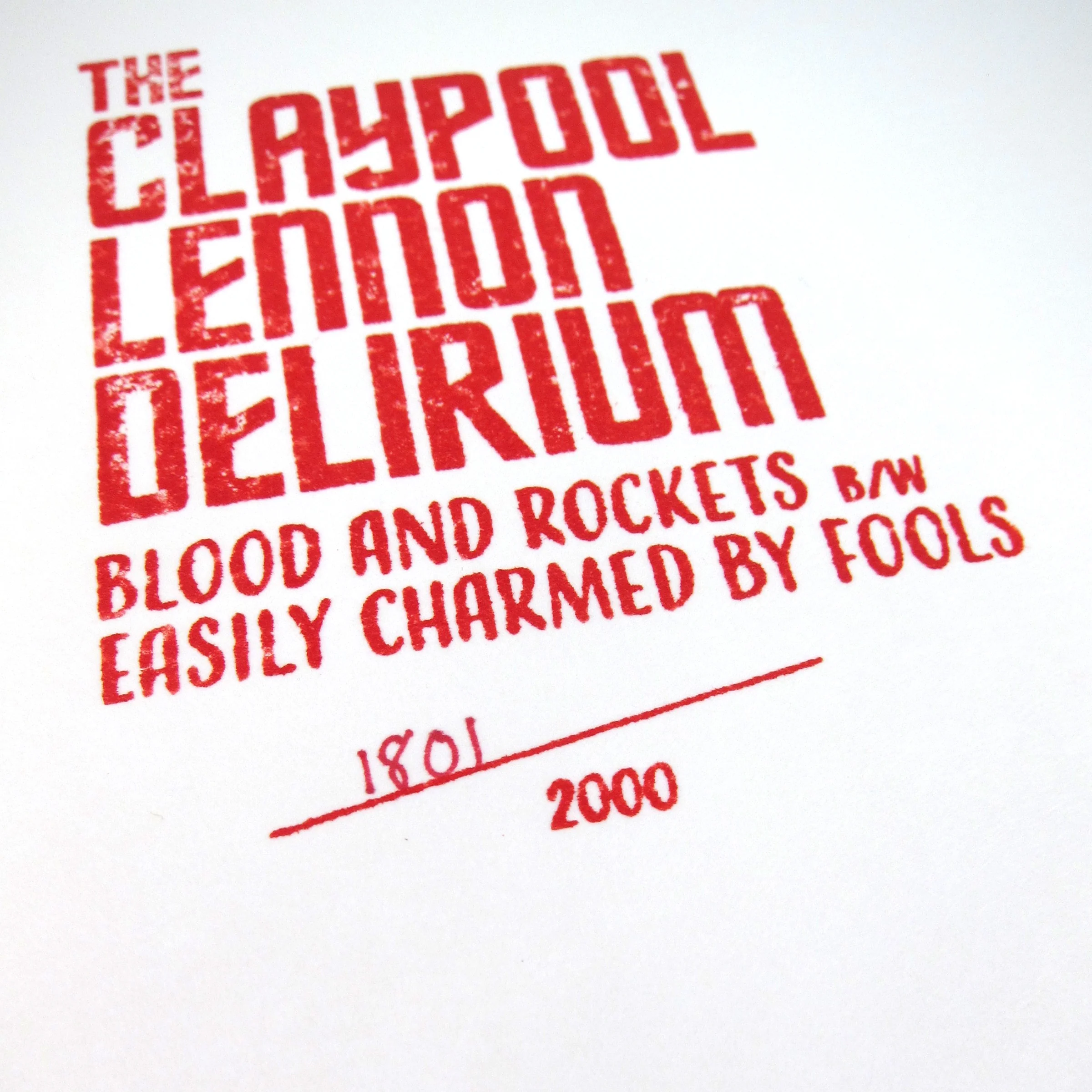 The Claypool Lennon Delirium: Blood And Rockets (Colored Vinyl) Vinyl 10" - Image 2